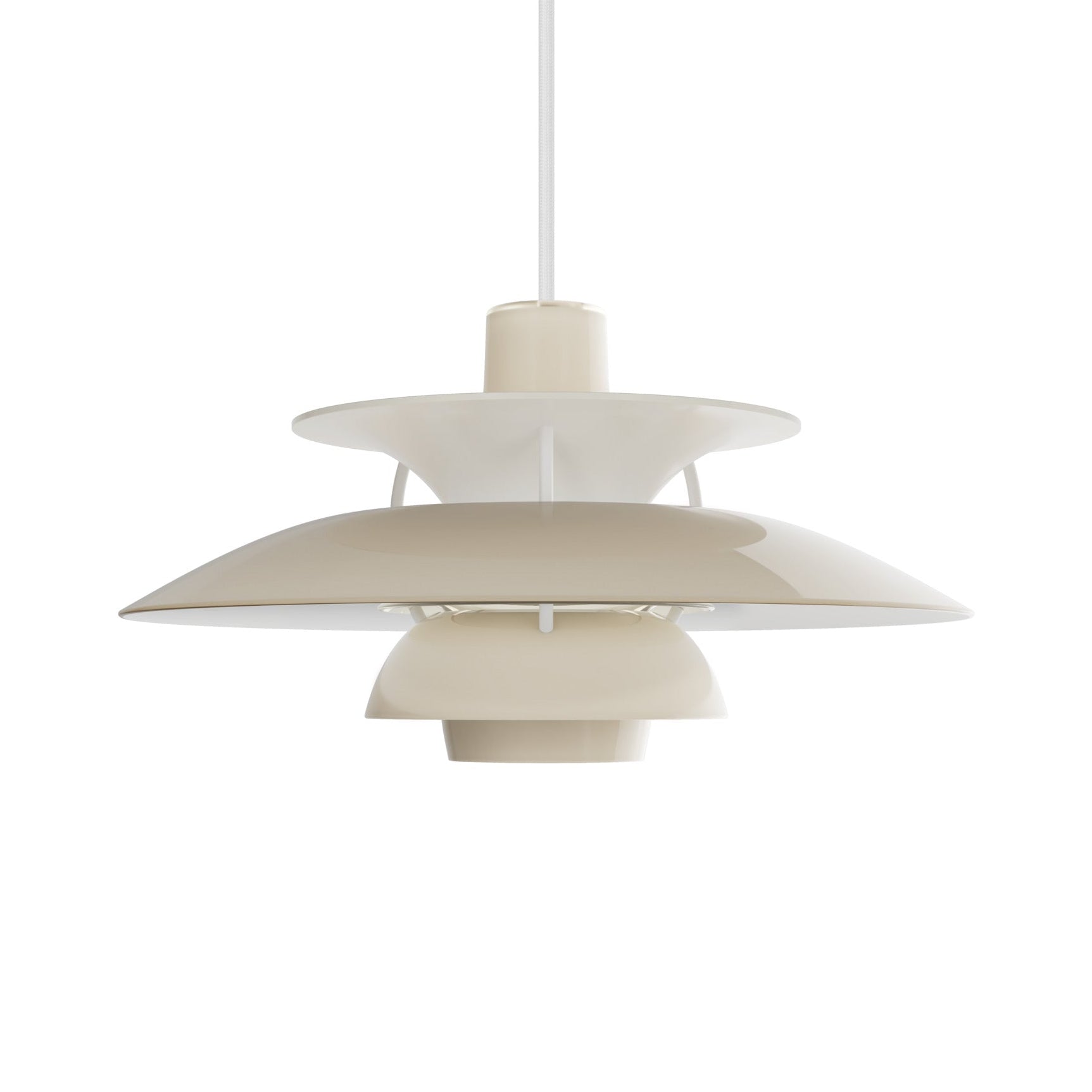 Lampa wisząca PH 5 OPAL beżowy