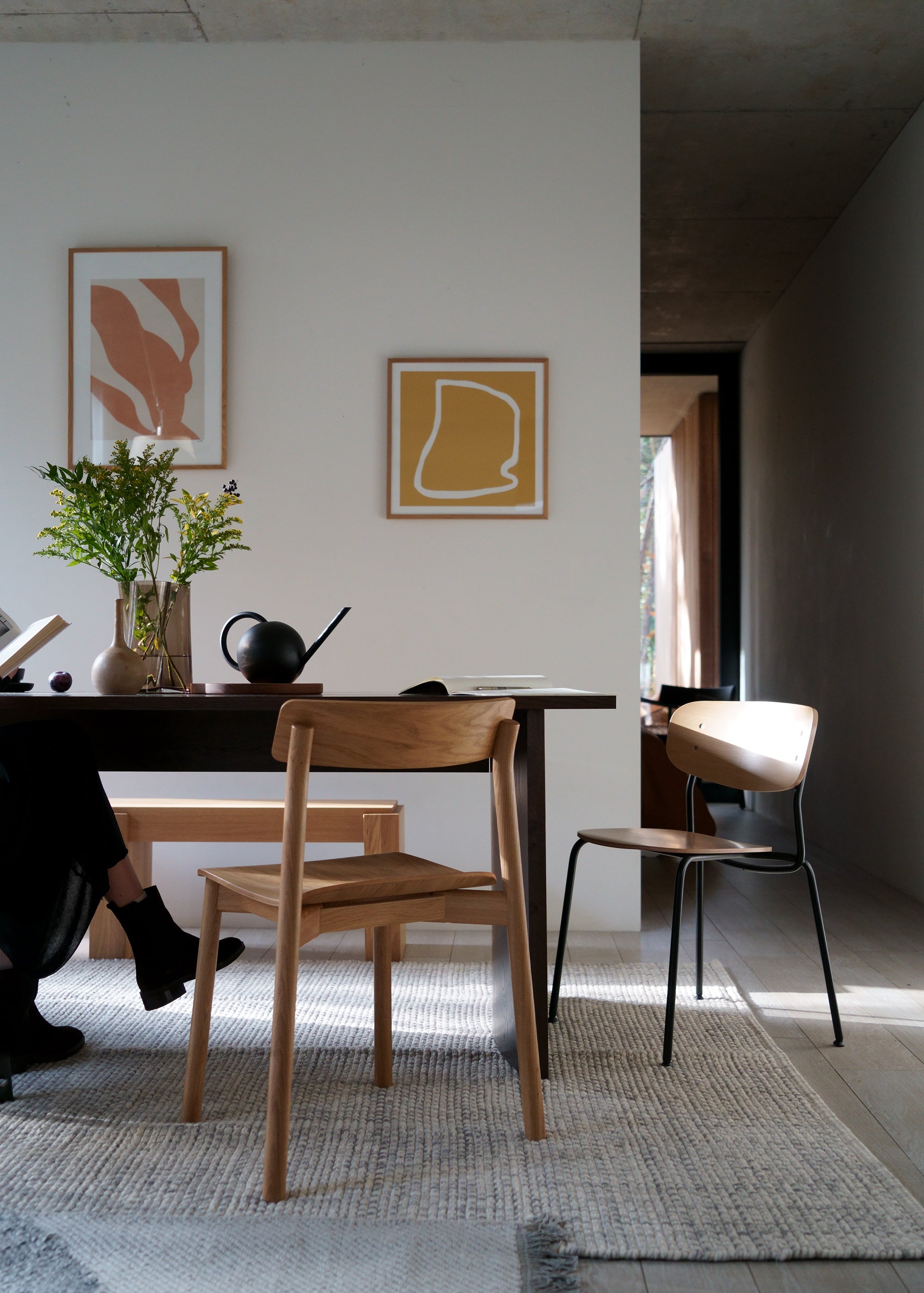 Stuhl ARCHE aus Eichenholz