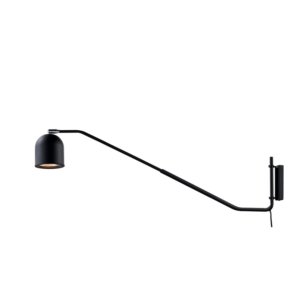 PURO black wall lamp