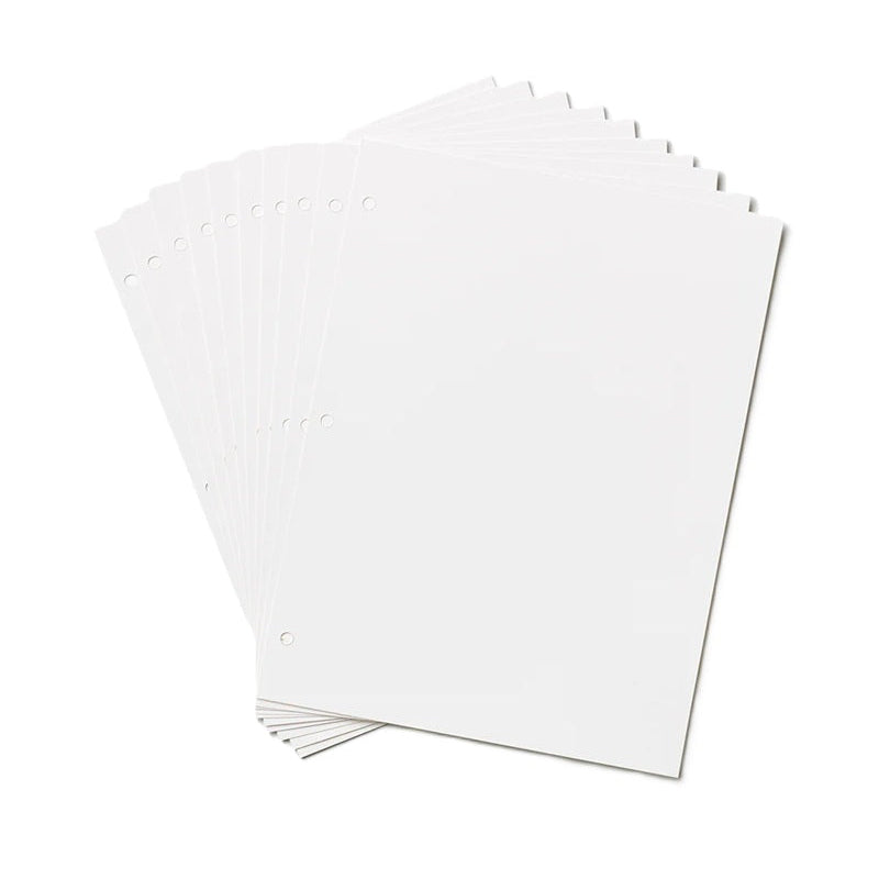 Ergänzungsseiten für das Fotoalbum PHOTO PAPER WHITE weiß