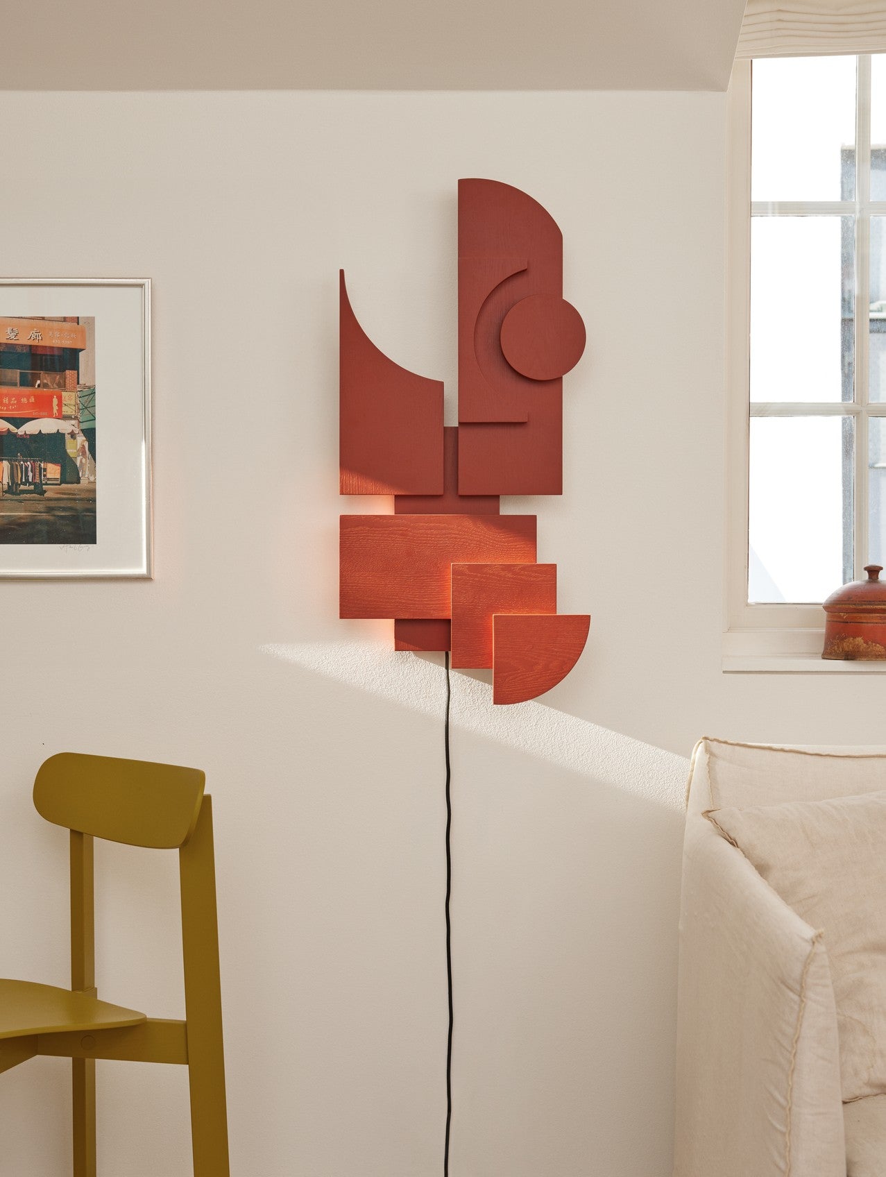 TOTEM DECO wall lamp red
