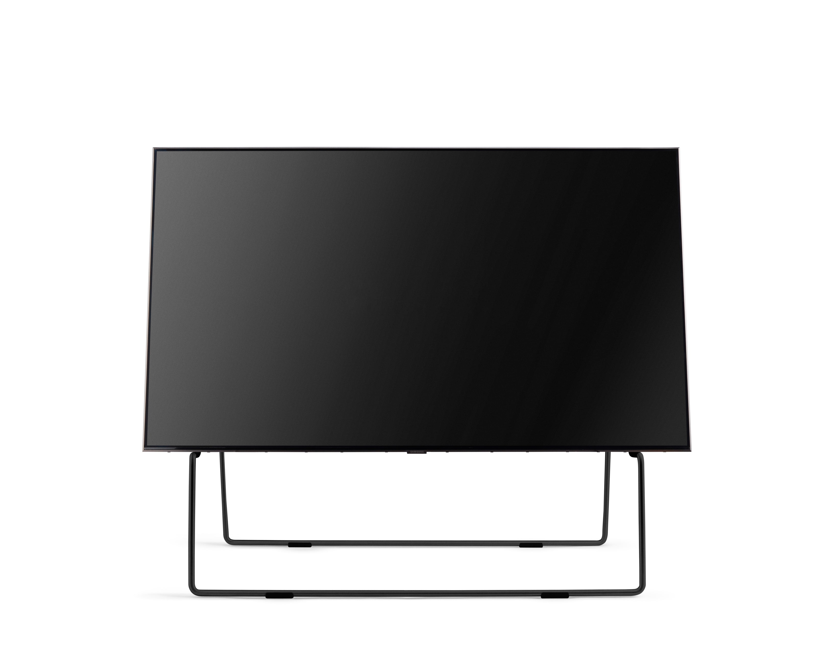 CARRY black TV stand