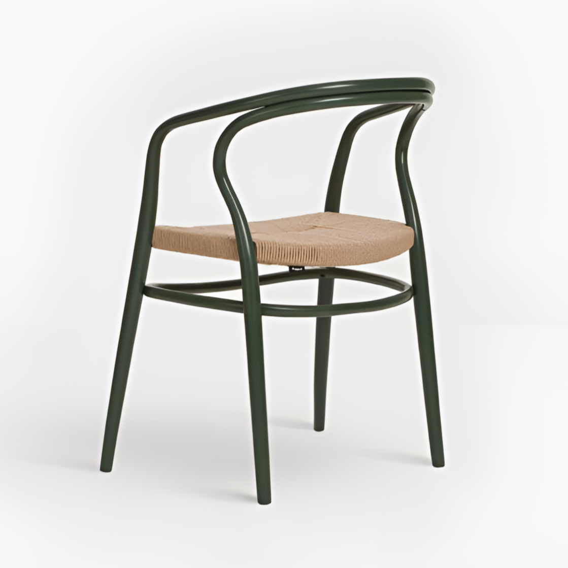 Nodo Corda B-1404 chair beech wood with a braided seat