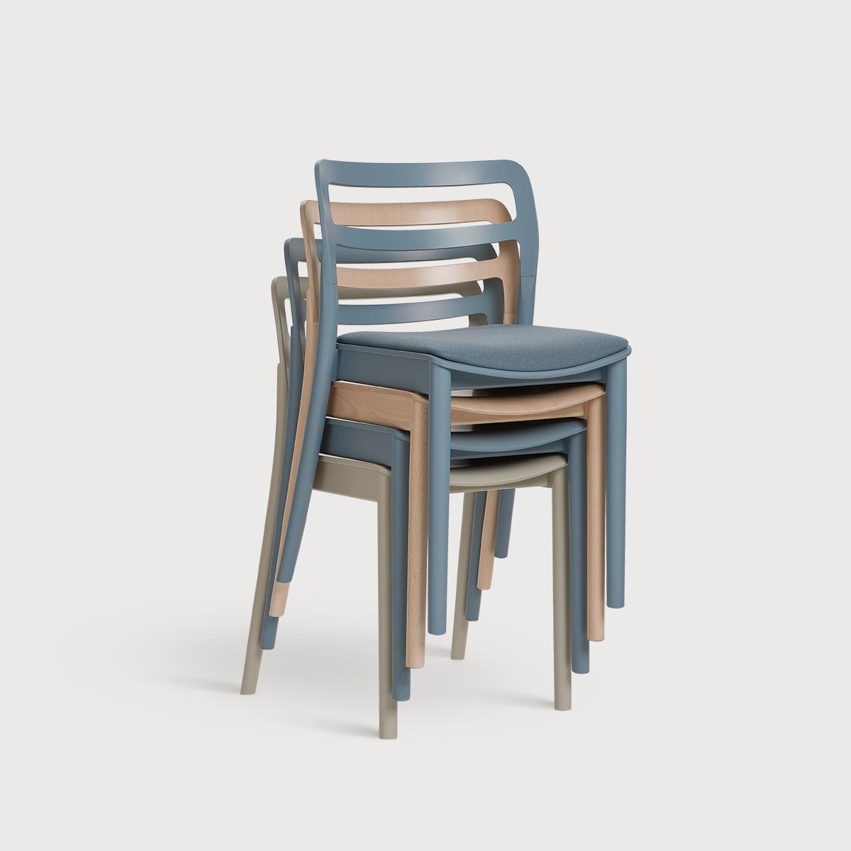 Plasie Stuhl A-4290 Buchenholz