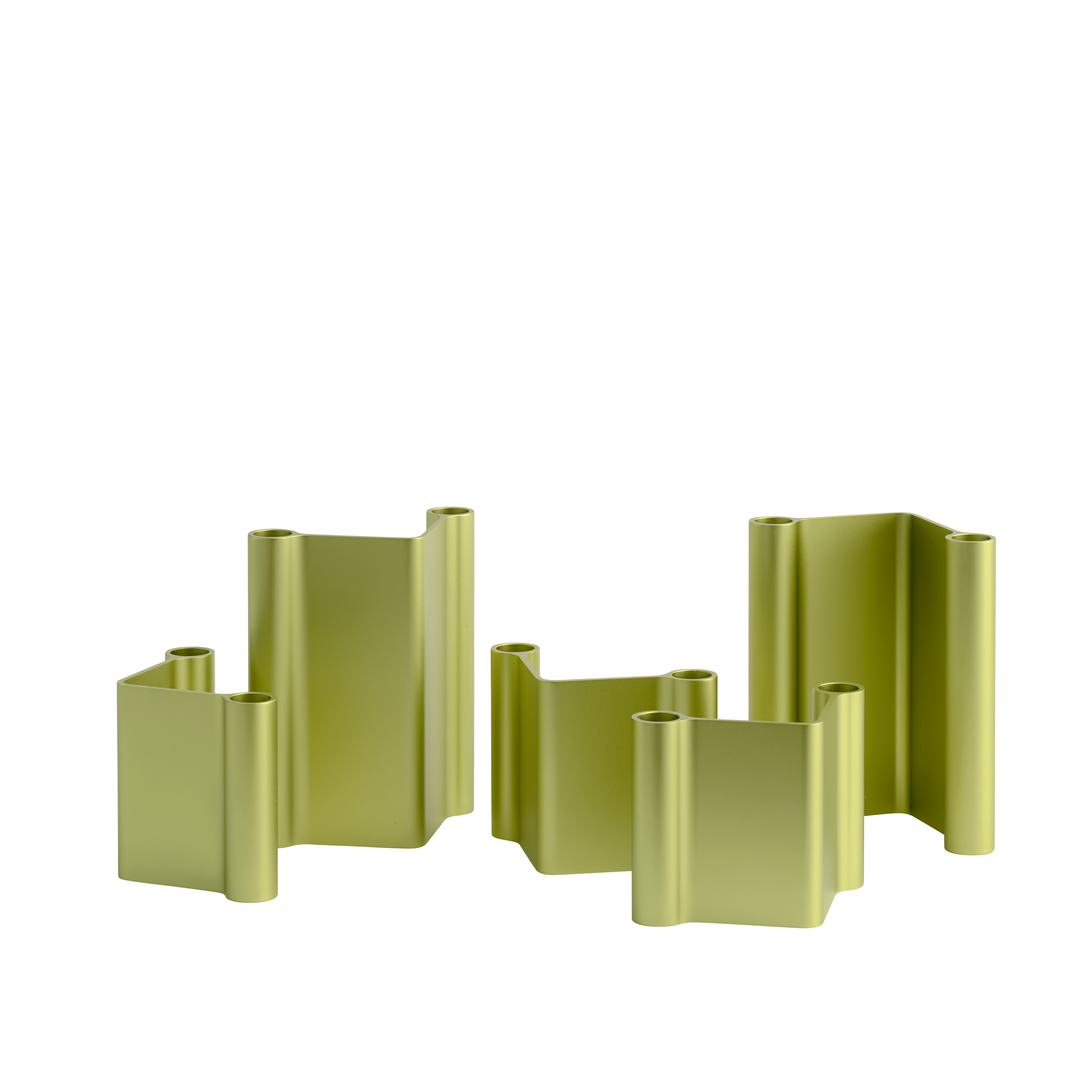 Kerzenhalter PAIR grün