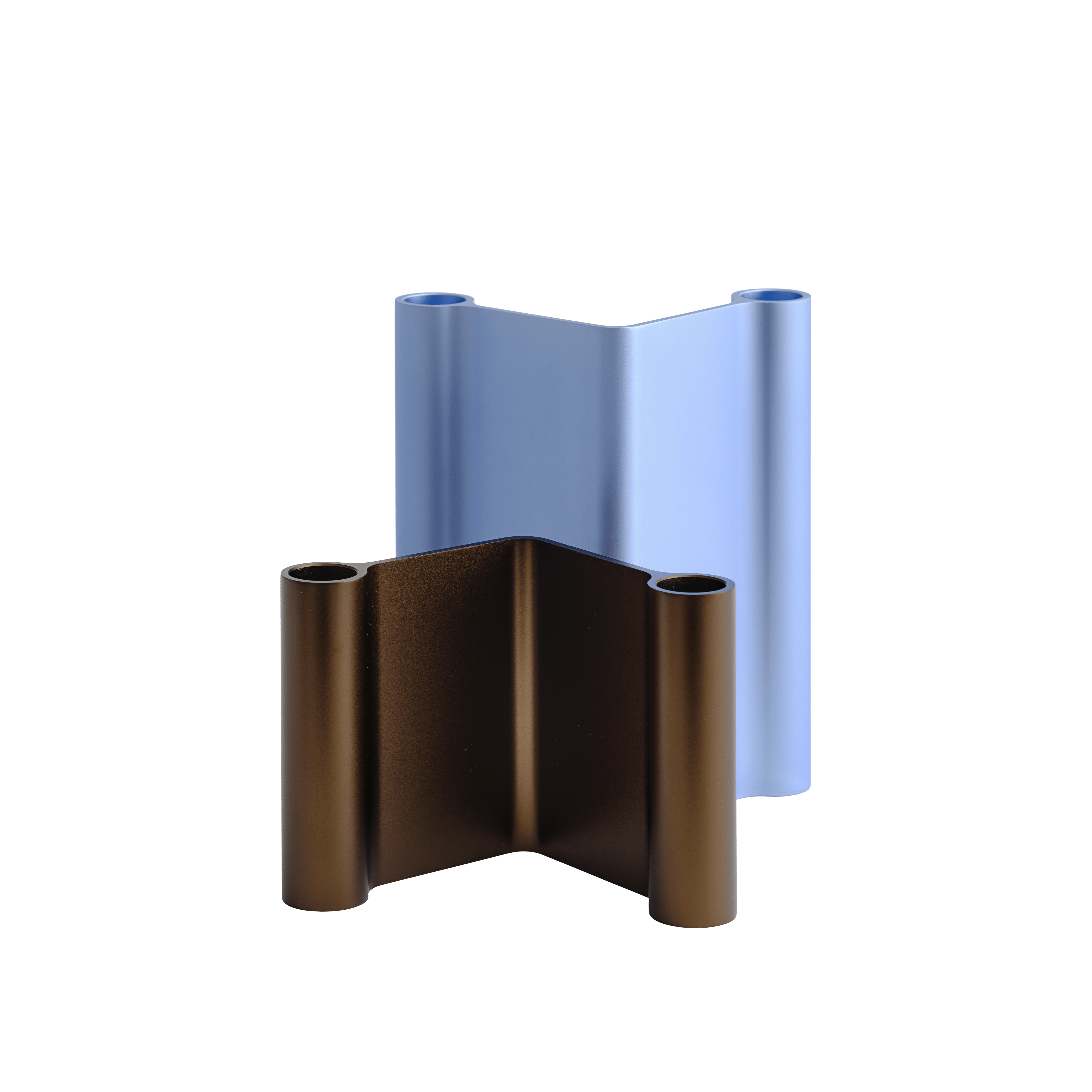 Kerzenhalter PAIR himmelblau