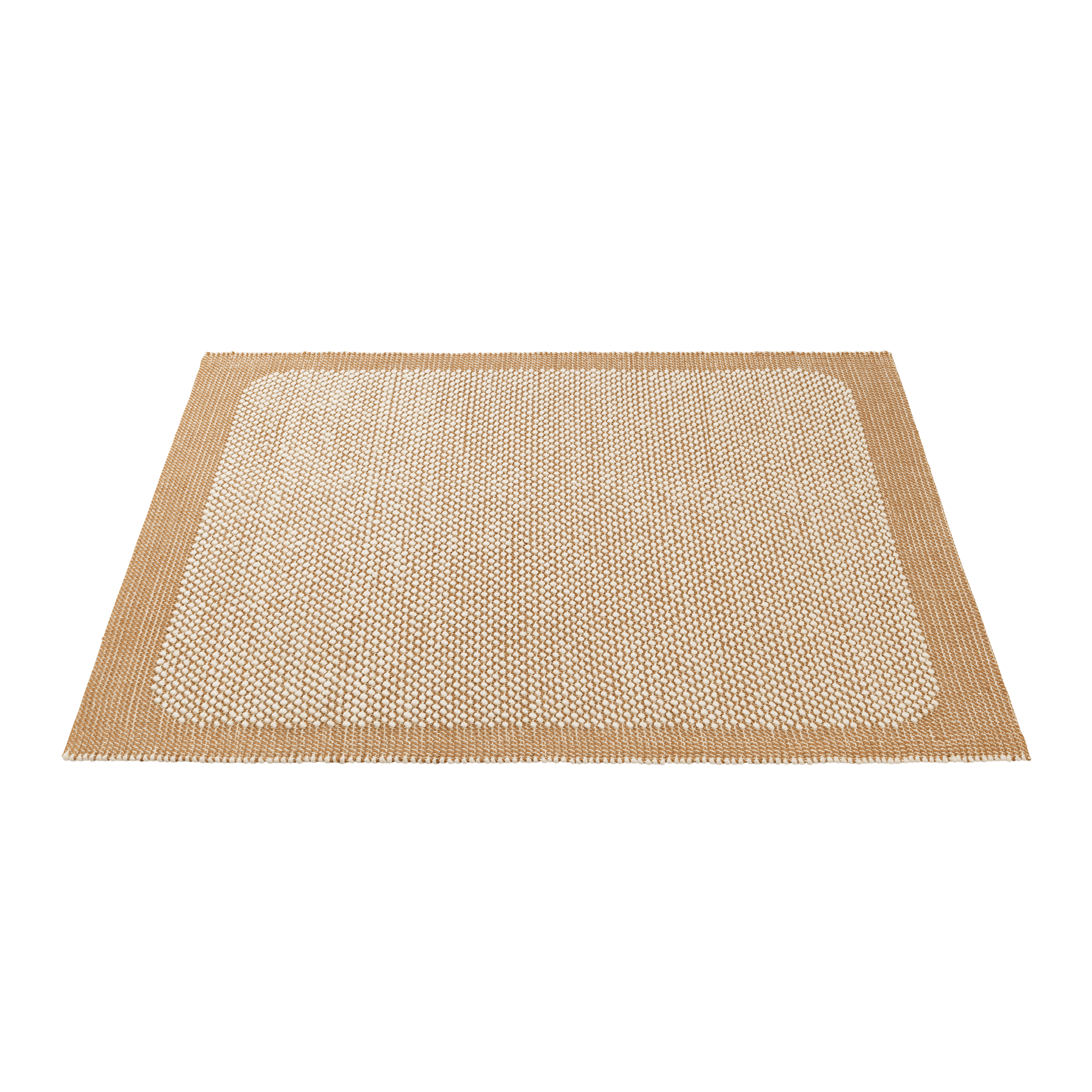 Teppich PEBBLE orange mit beige
