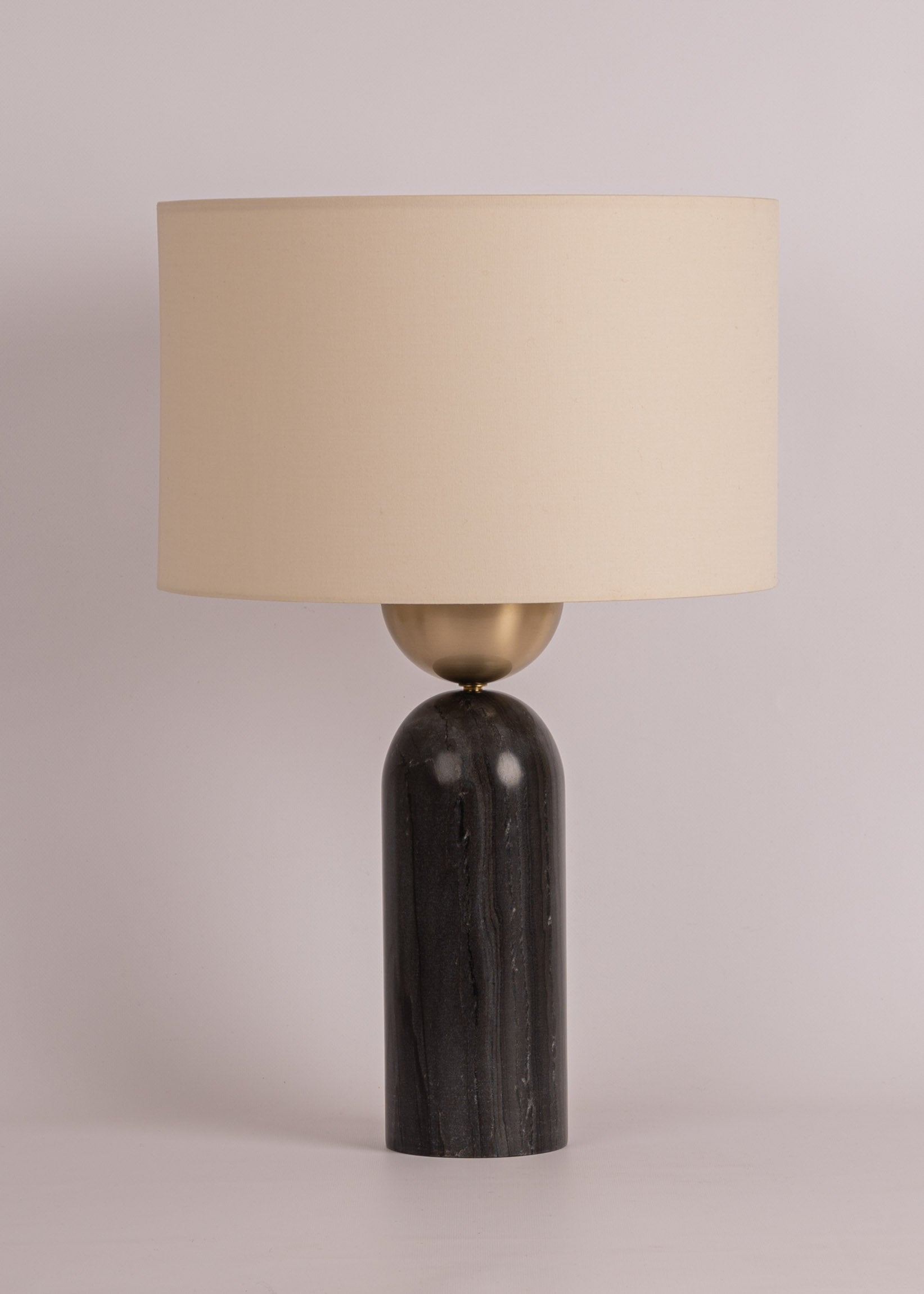 Tischlampe PEONA schwarzer Marmor