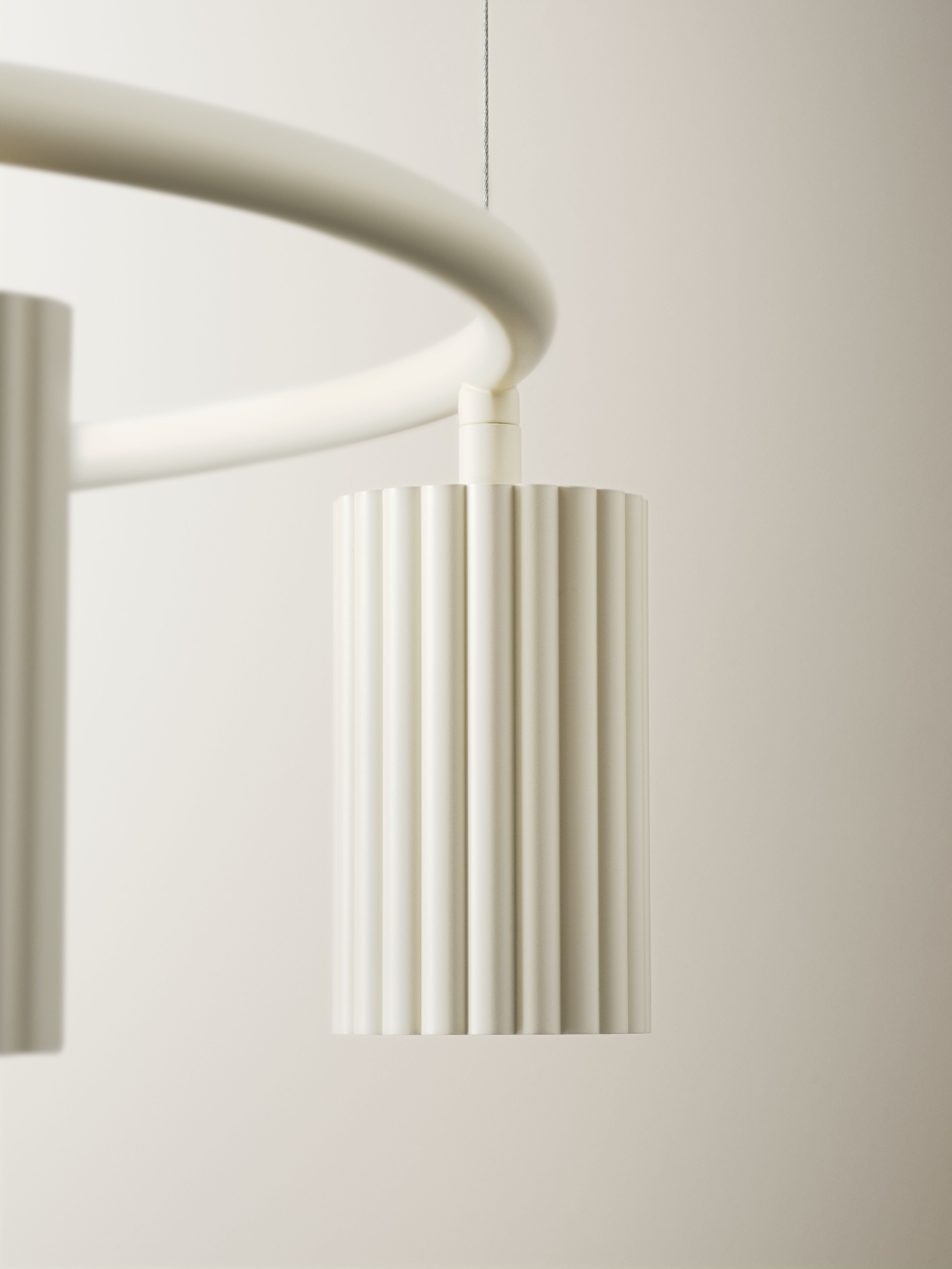 Pendant Lamp DONNA CIRCLE white