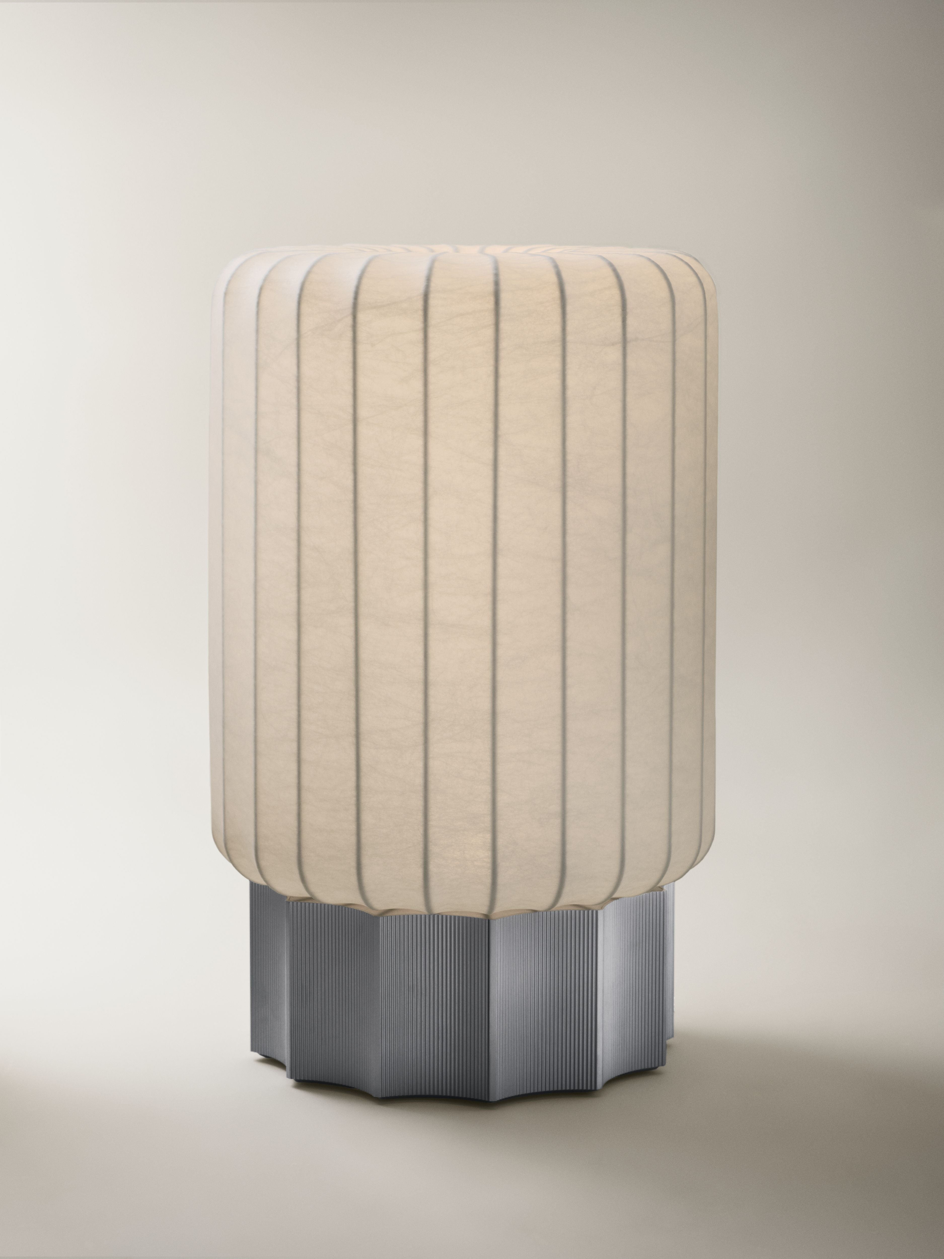METER aluminum floor lamp