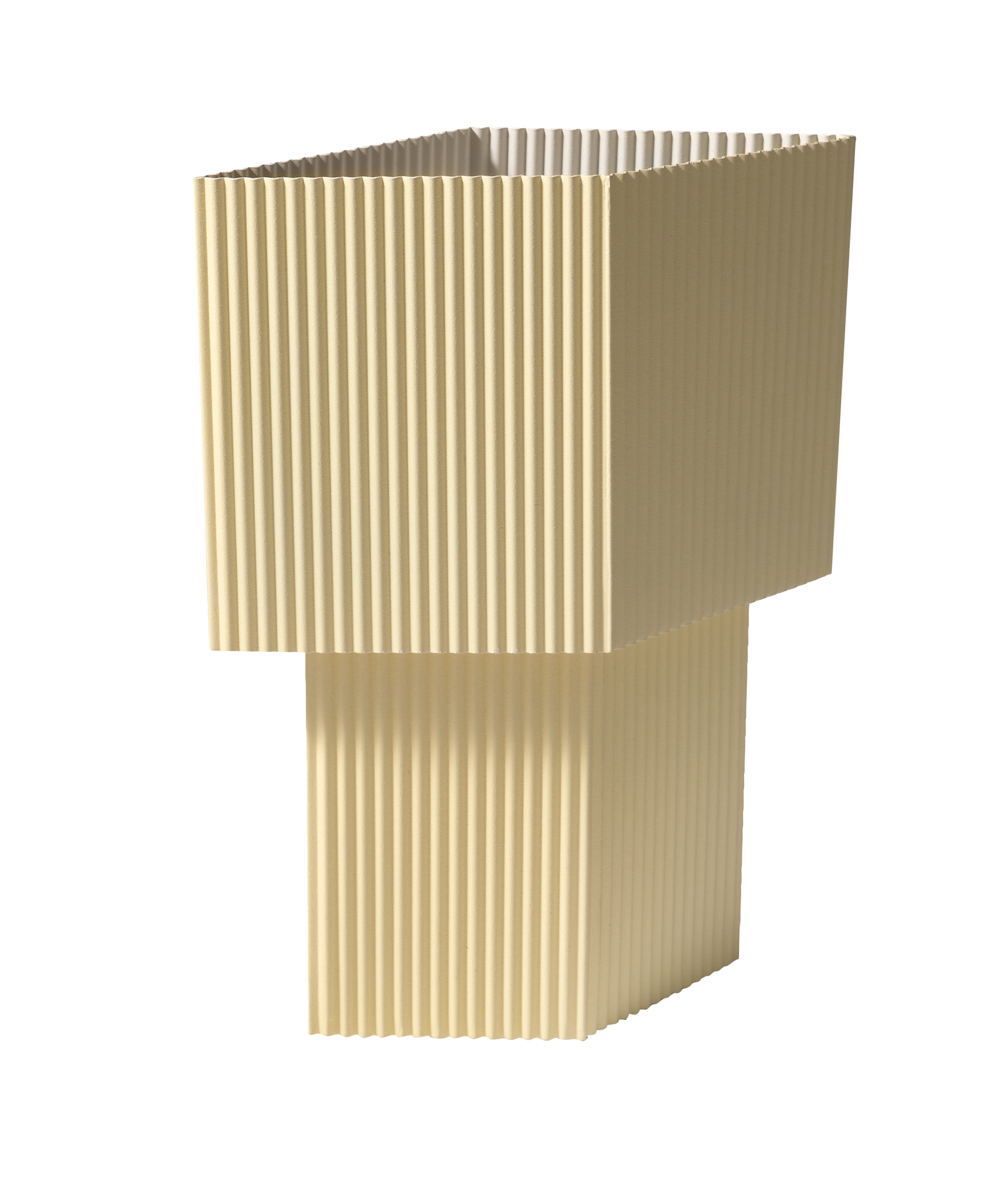 Tischlampe ROMB MINI hellgelb