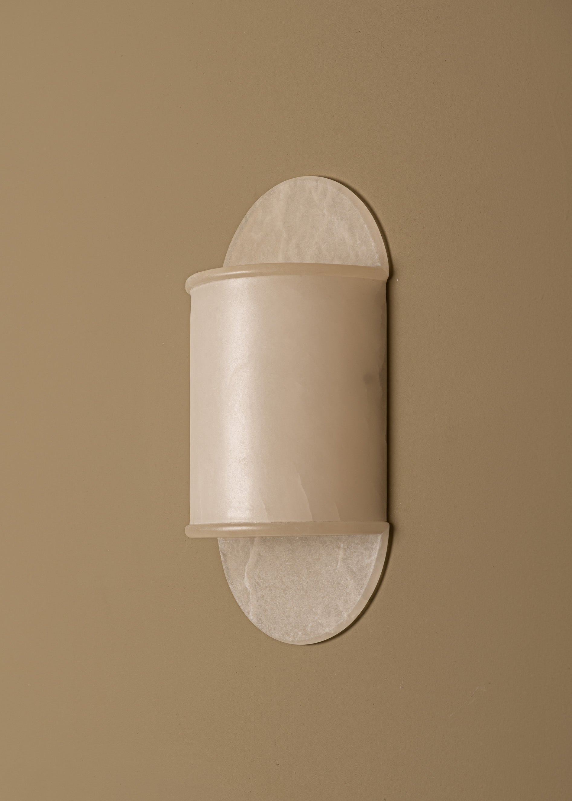 Wall lamp PILOLO white alabaster