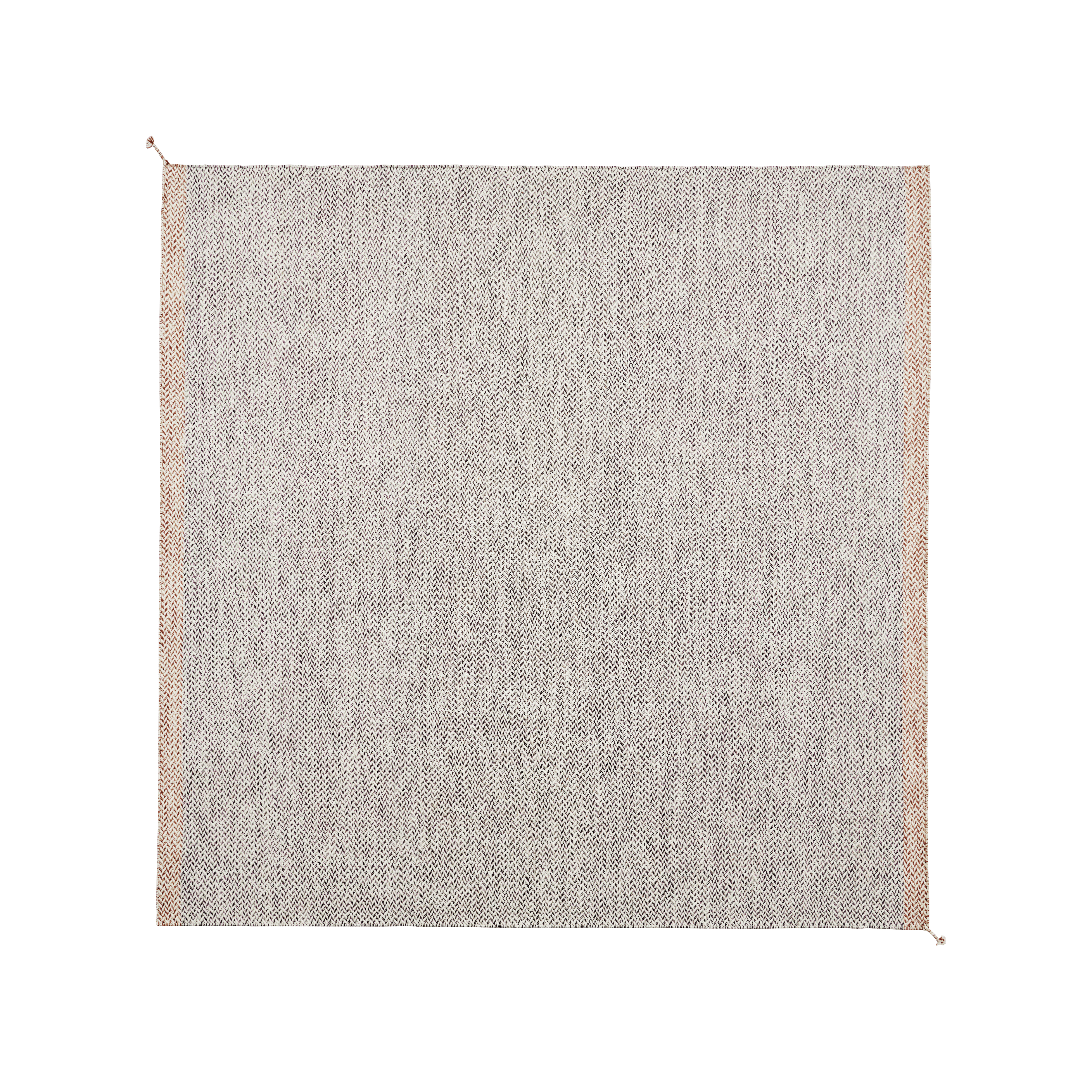 Teppich PLY schwarz-weiß