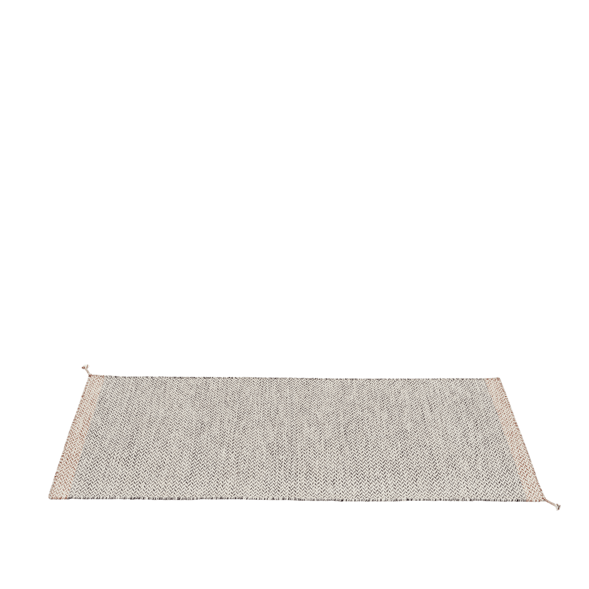 Außen Teppich PLY schwarz-weiß