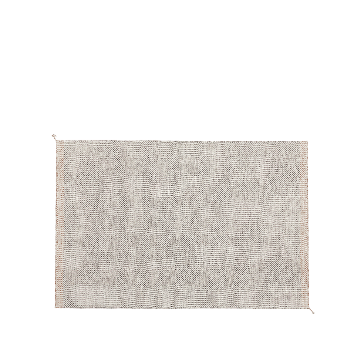 Außen Teppich PLY schwarz-weiß