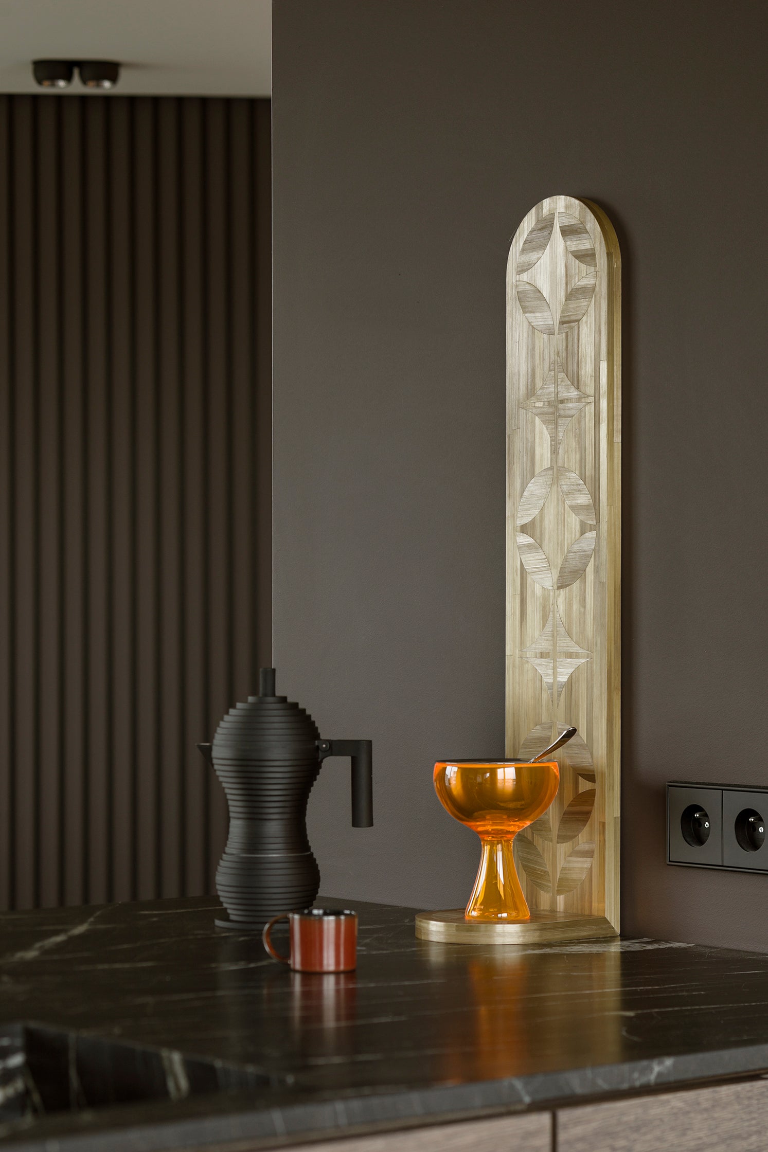 Pucharek do lodów BIG LOVE pomarańczowy – Alessi