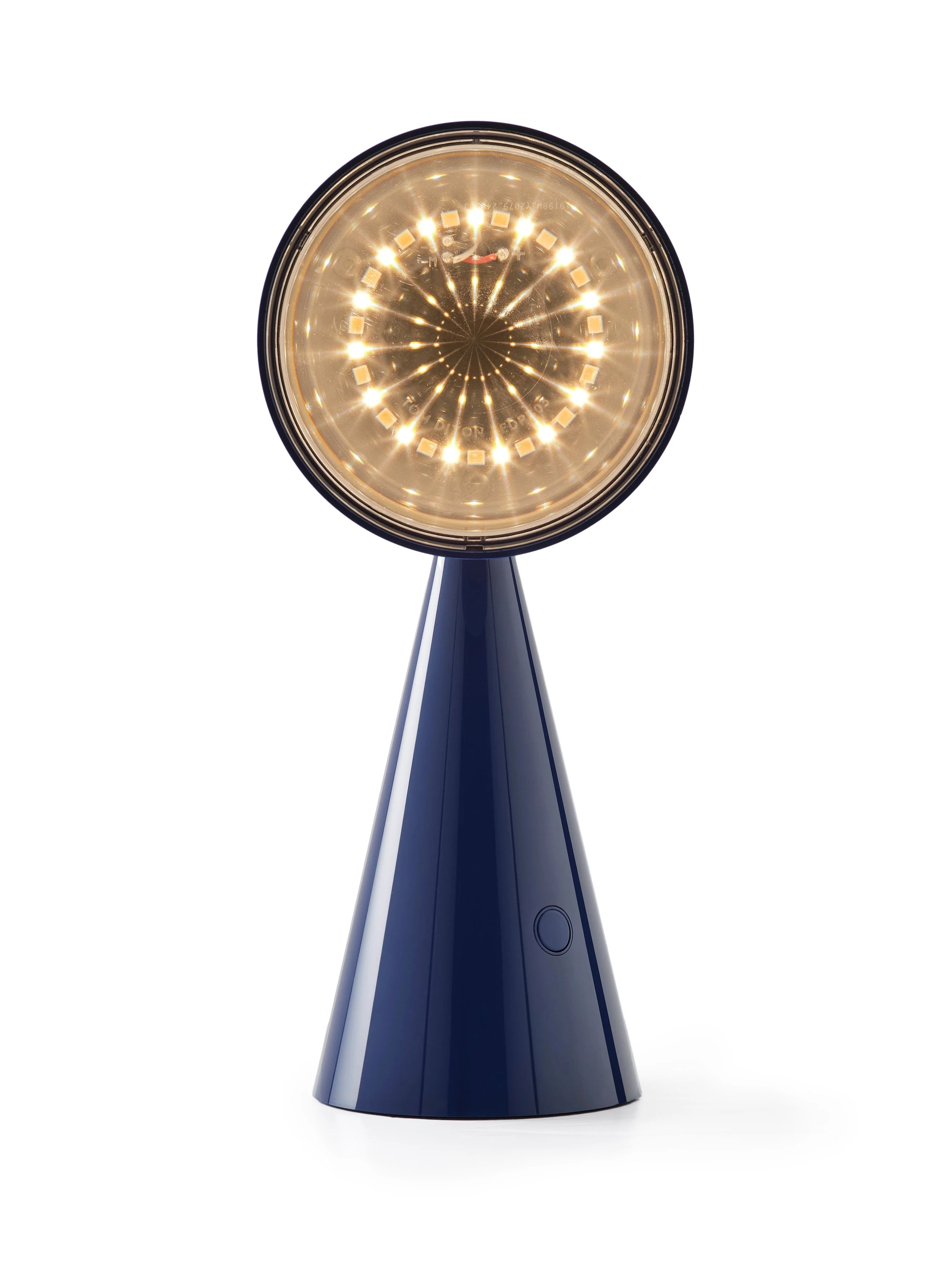 Tragbare Tischlampe POSE blau