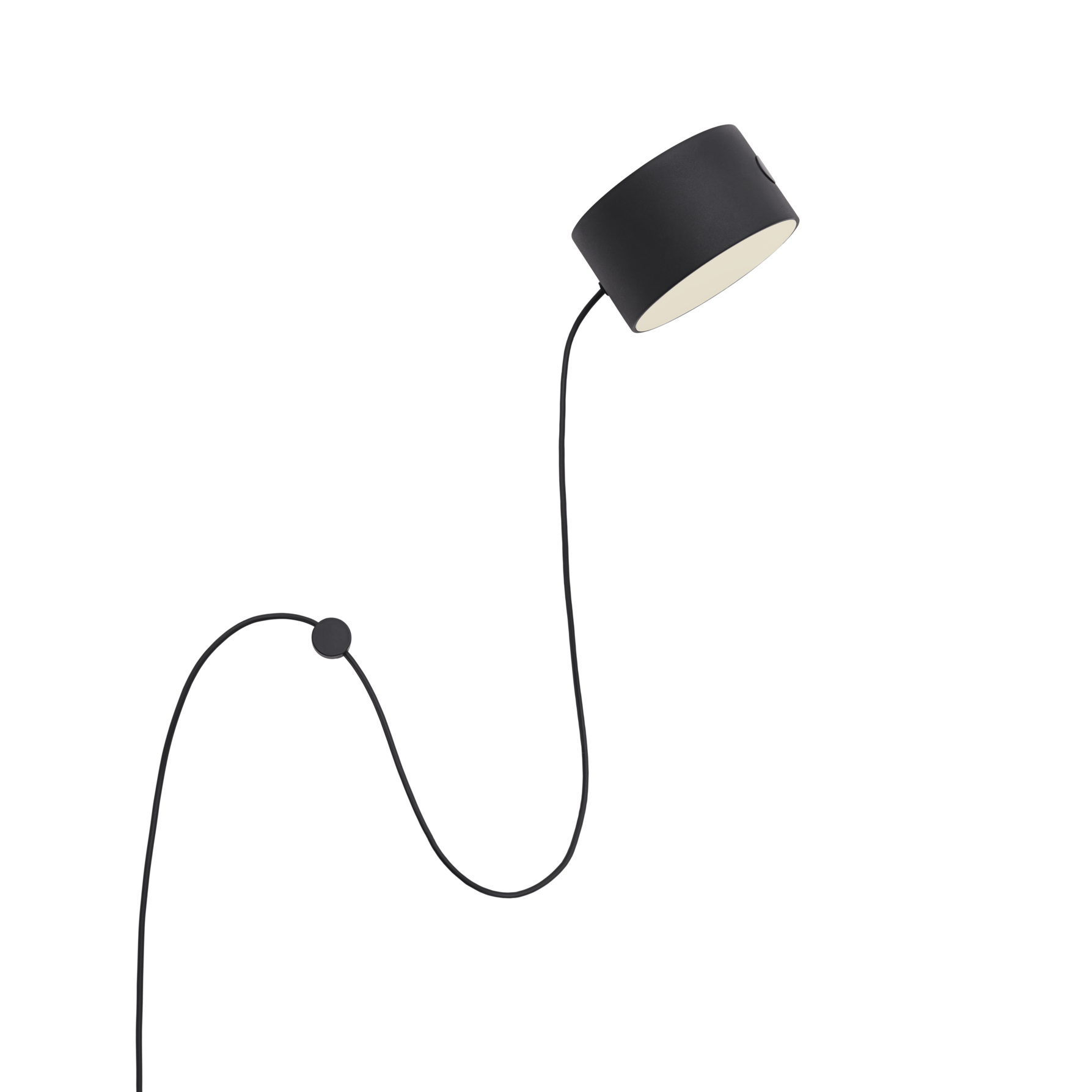 Wandlampe POST schwarz