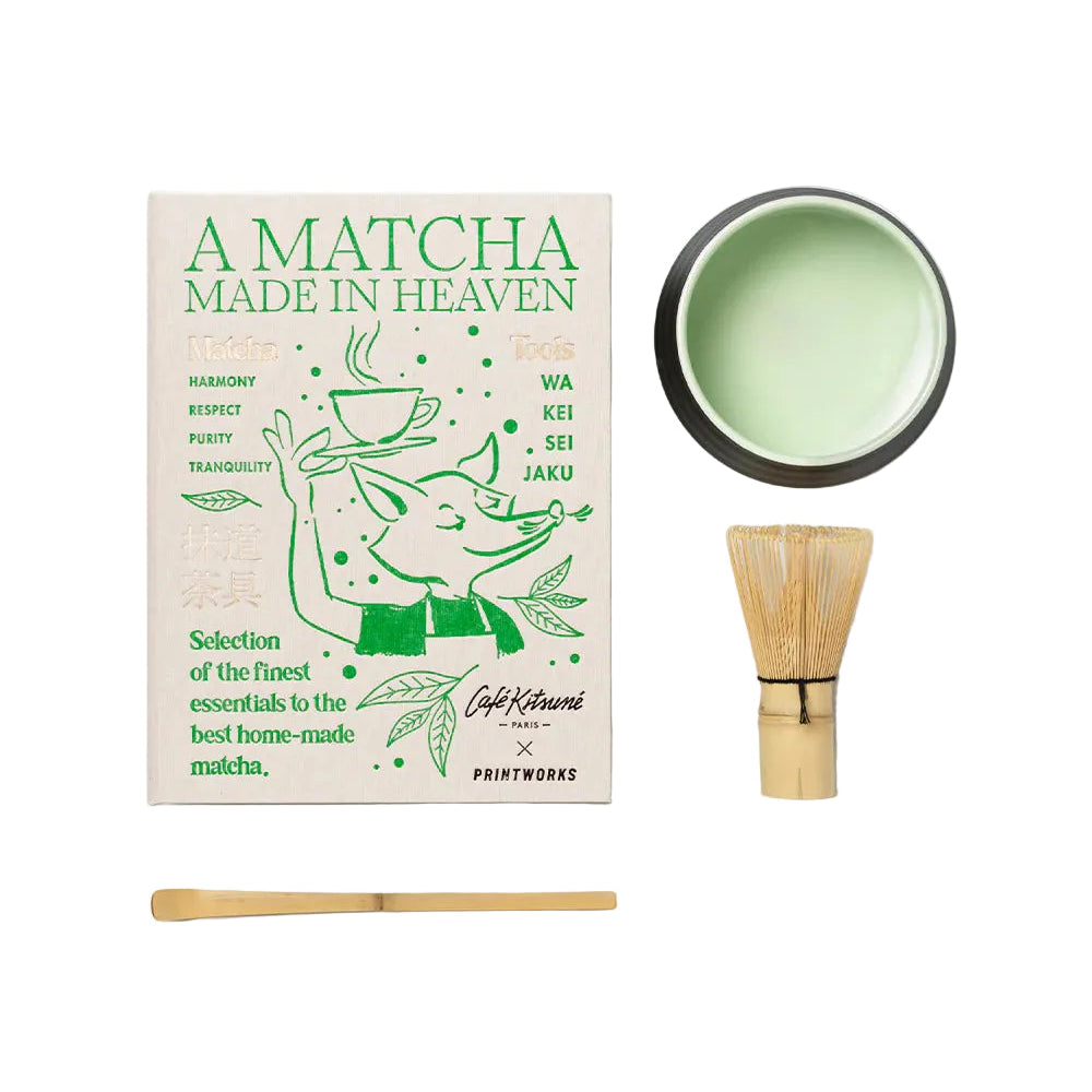 Set zum Zubereiten von Matcha MATCHA TOOLS beige