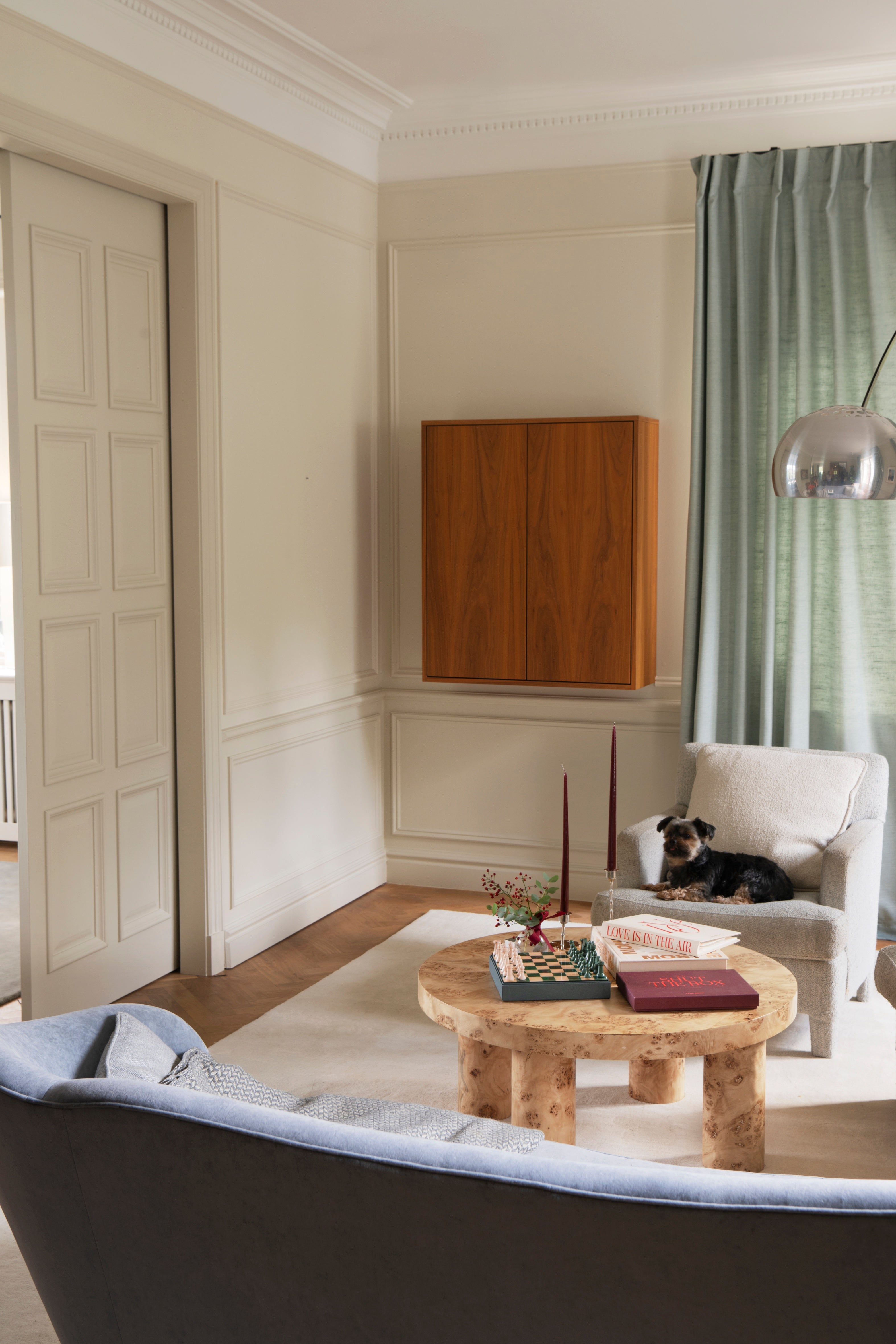 Fotoalbum LOVE IS IN THE AIR beige mit Rot