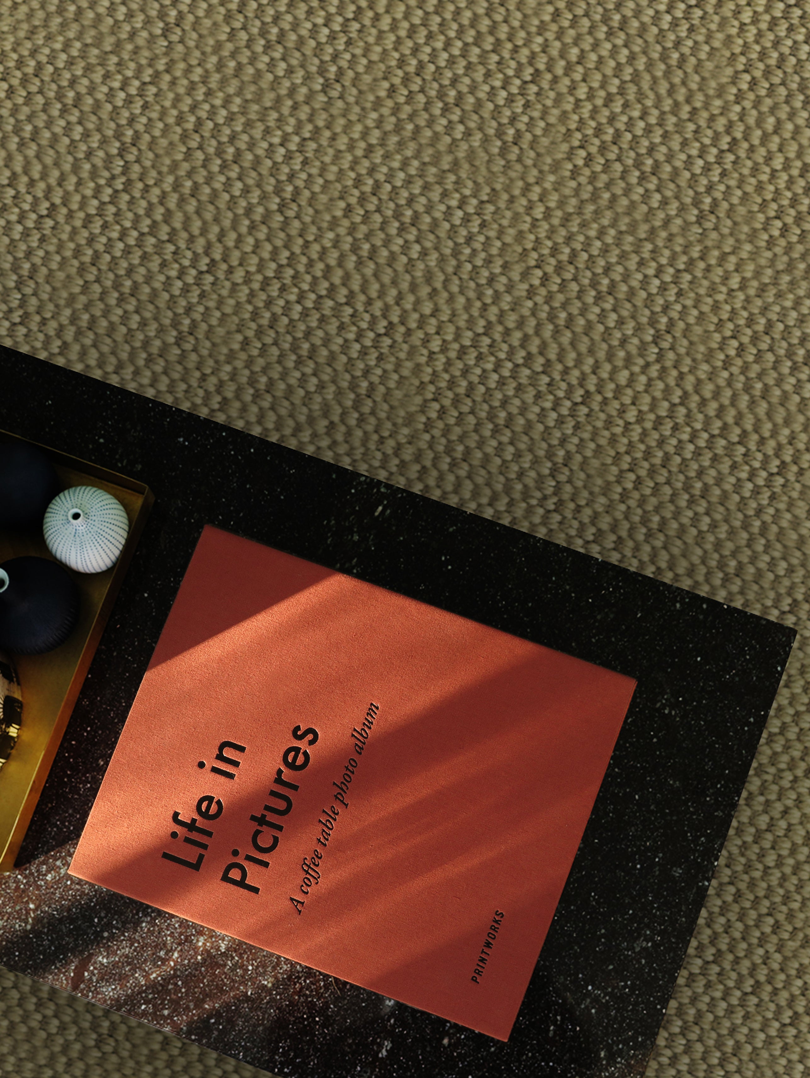 Fotoalbum LIFE IN PICTURES orange