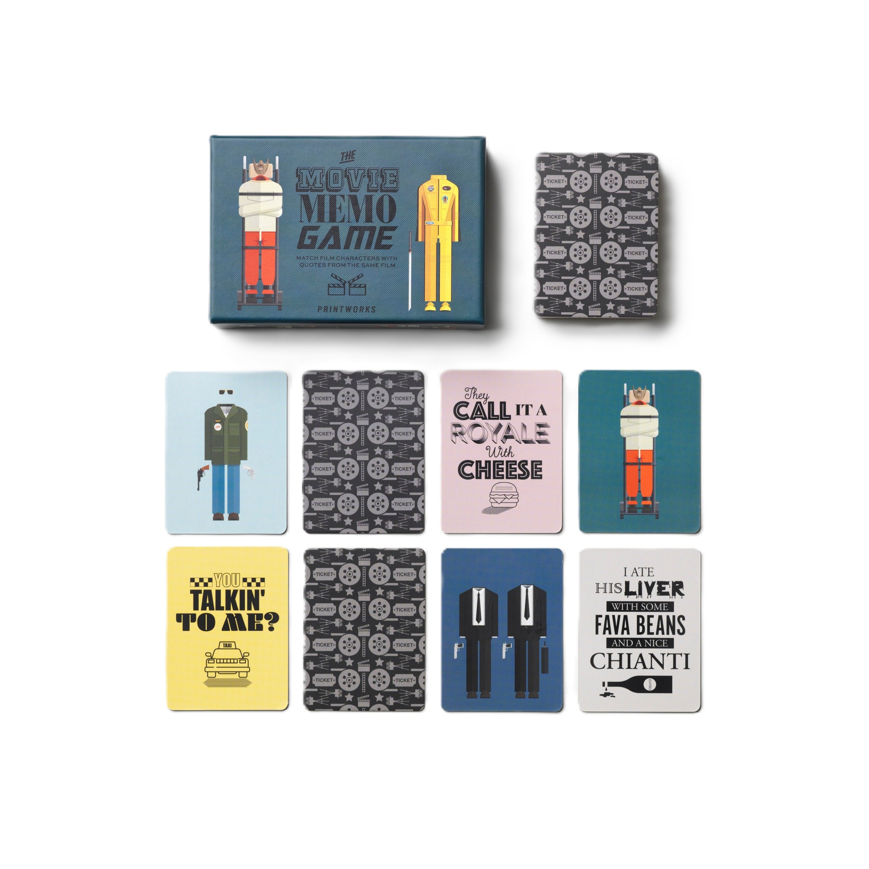 Gra Memory MEMO GAME MOVIE blau