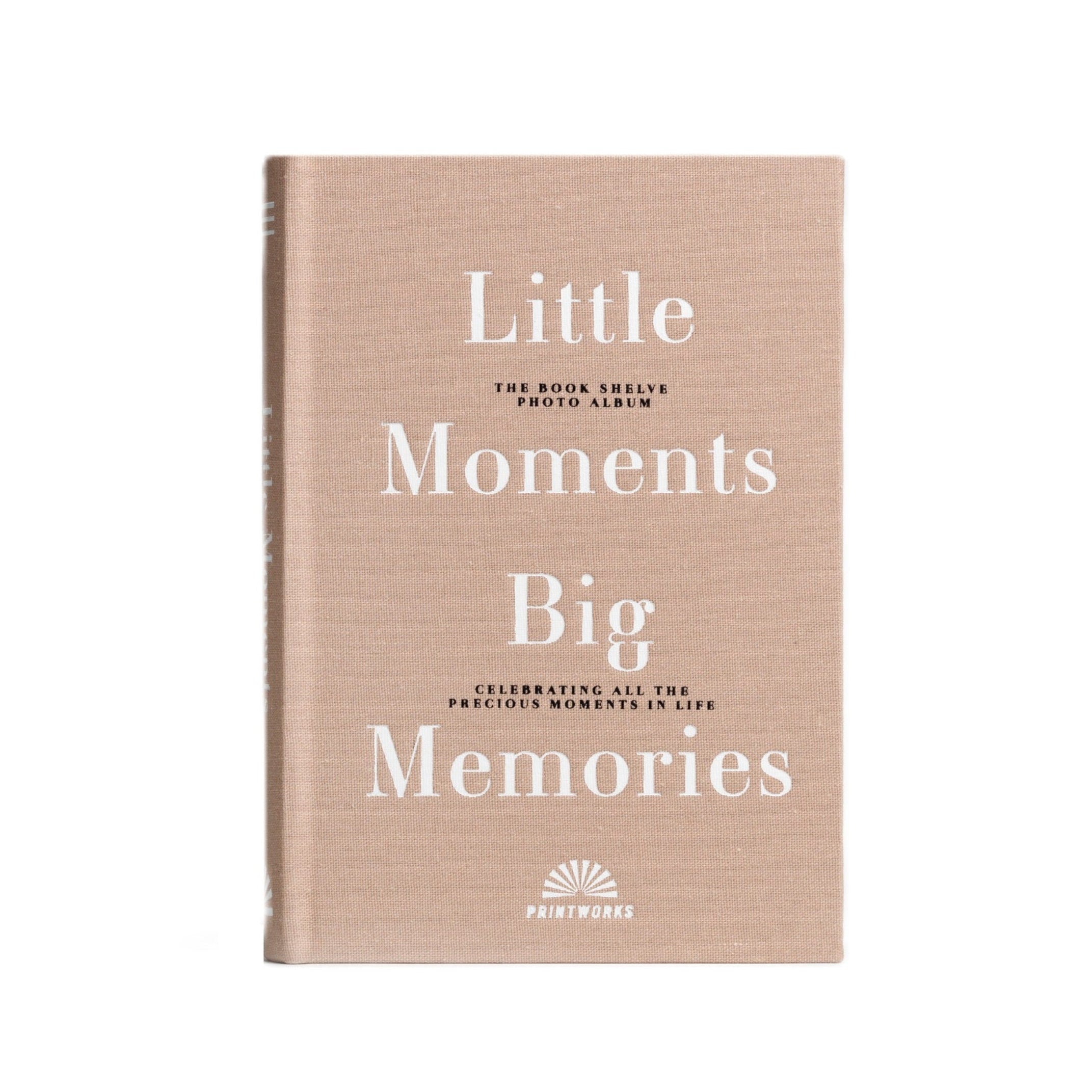 Fotoalbum LITTLE MOMENTS BIG MEMORIES beige