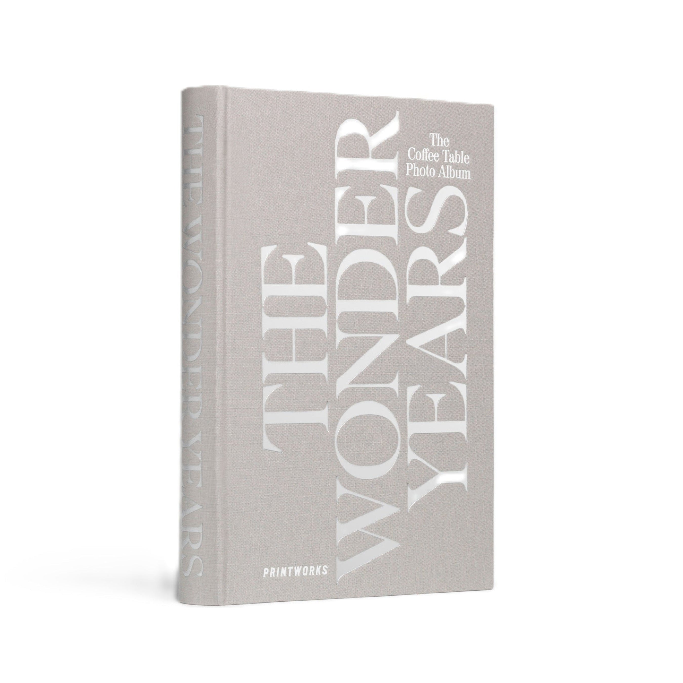 THE WONDER YEARS photo album gray