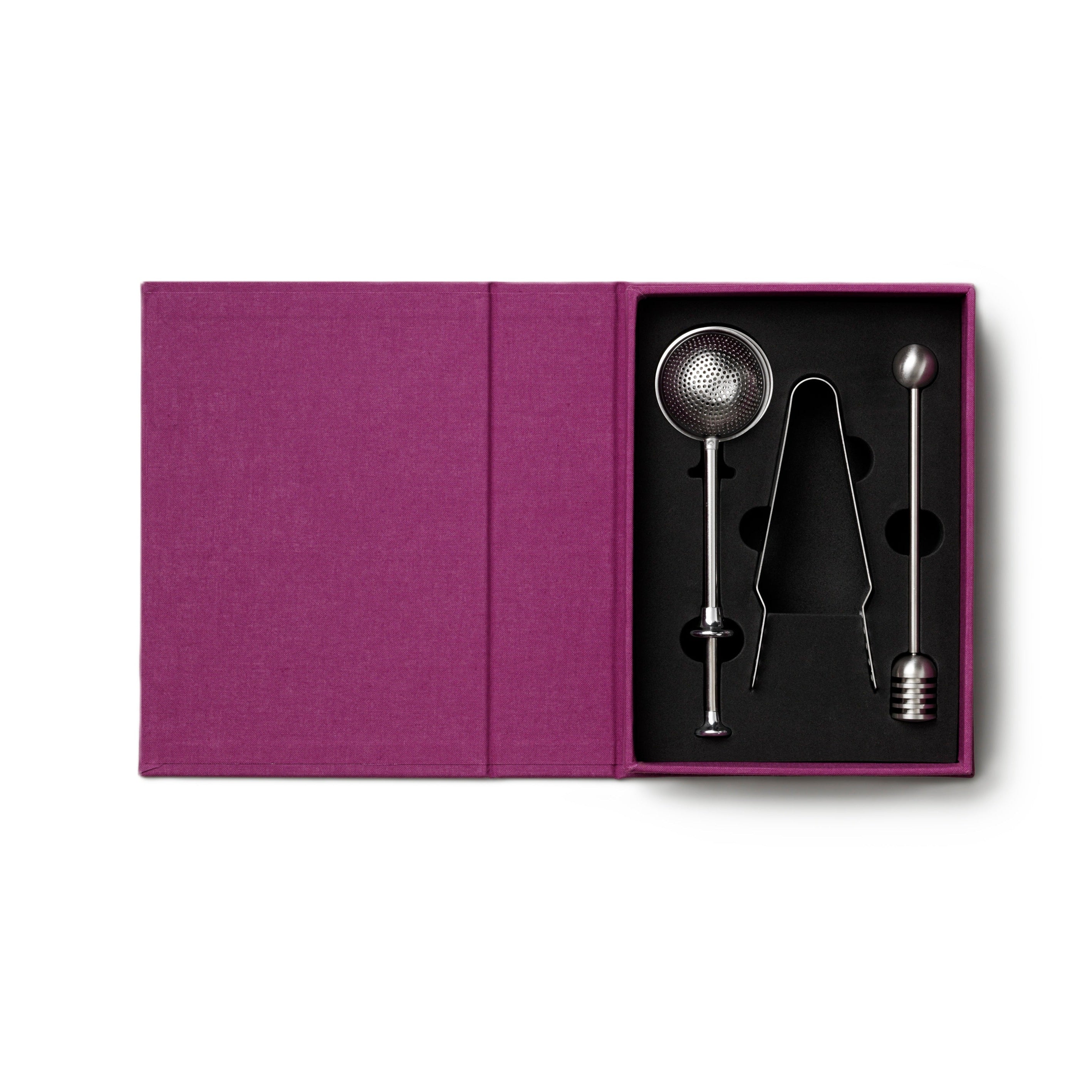 Purple TEA TOOLS Tea Set