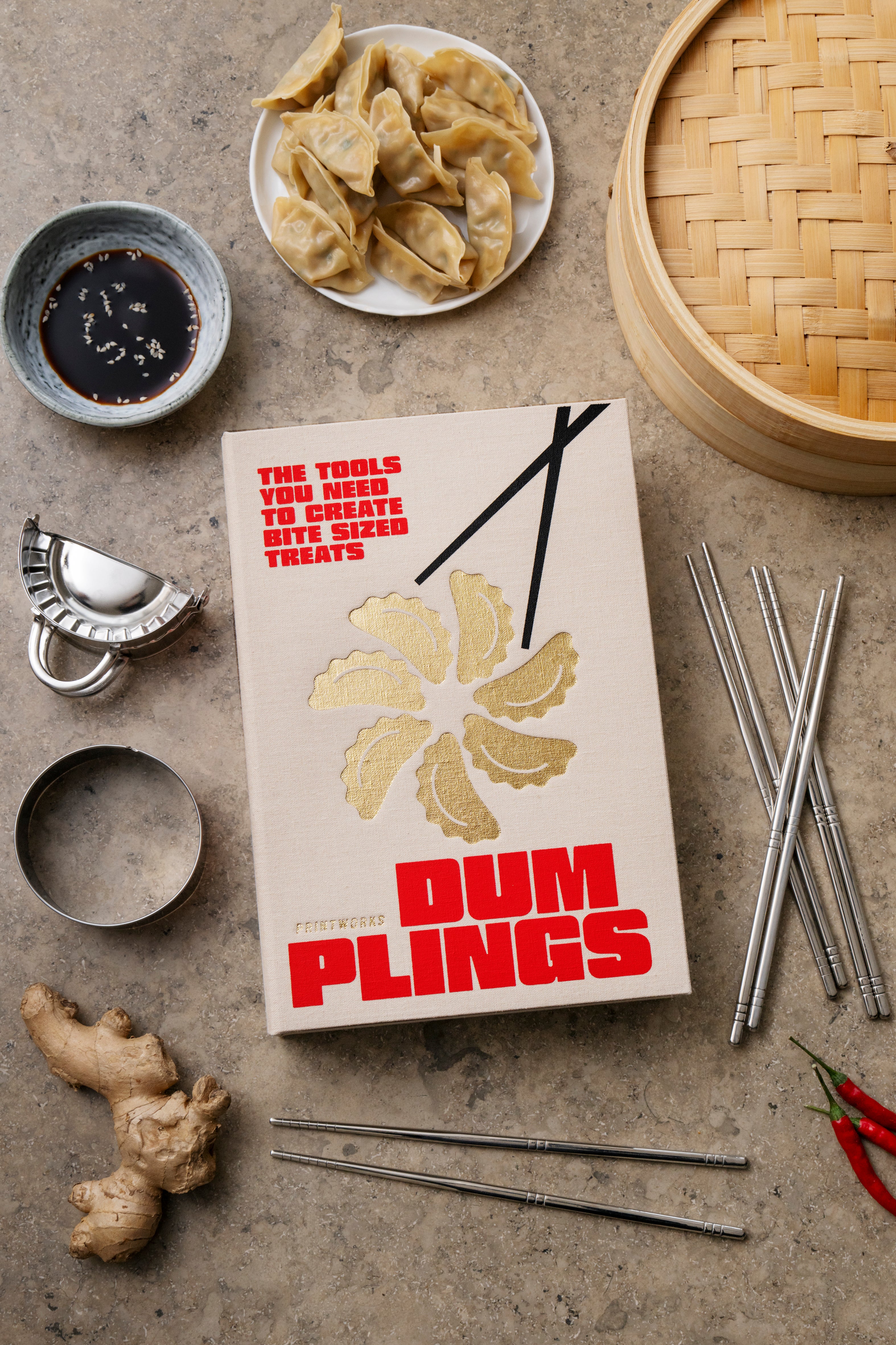 Teigwaren-Set DUMPLING TOOLS beige