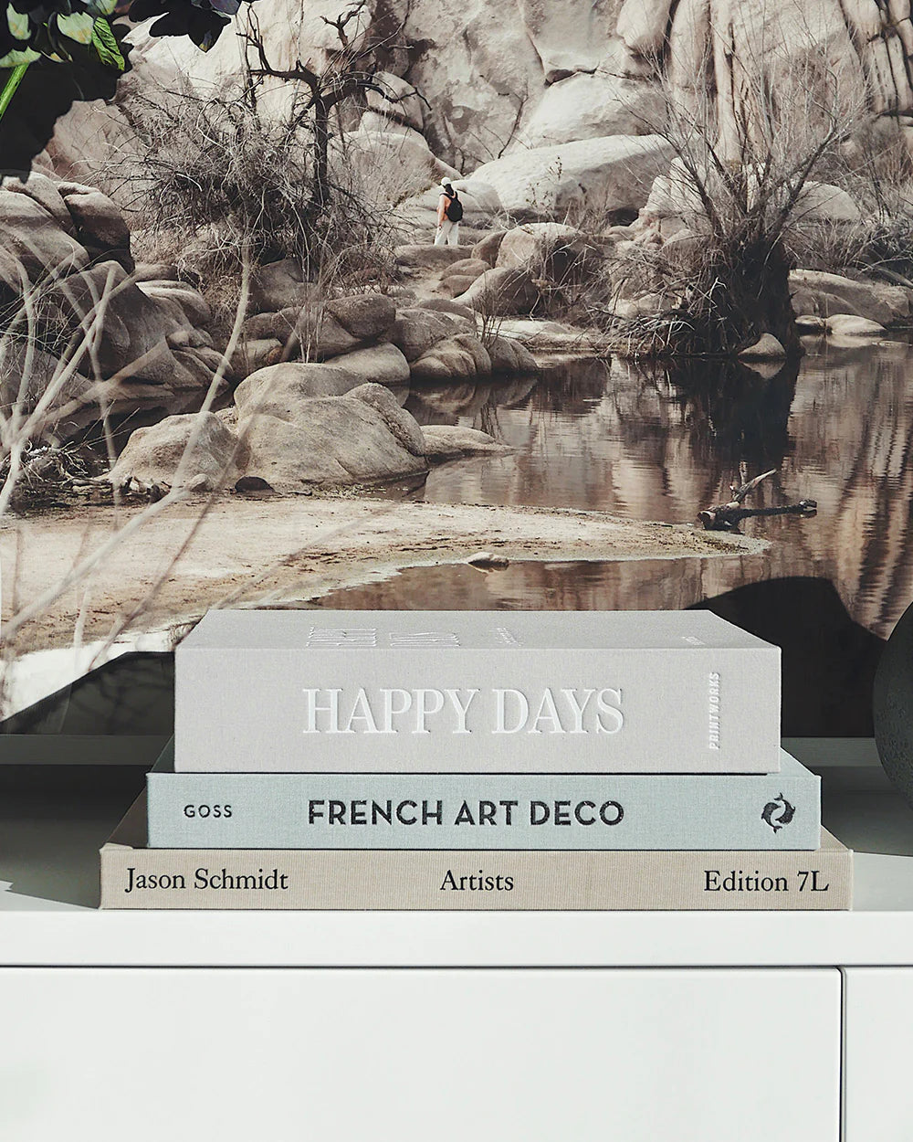 HAPPY DAYS photo album light gray