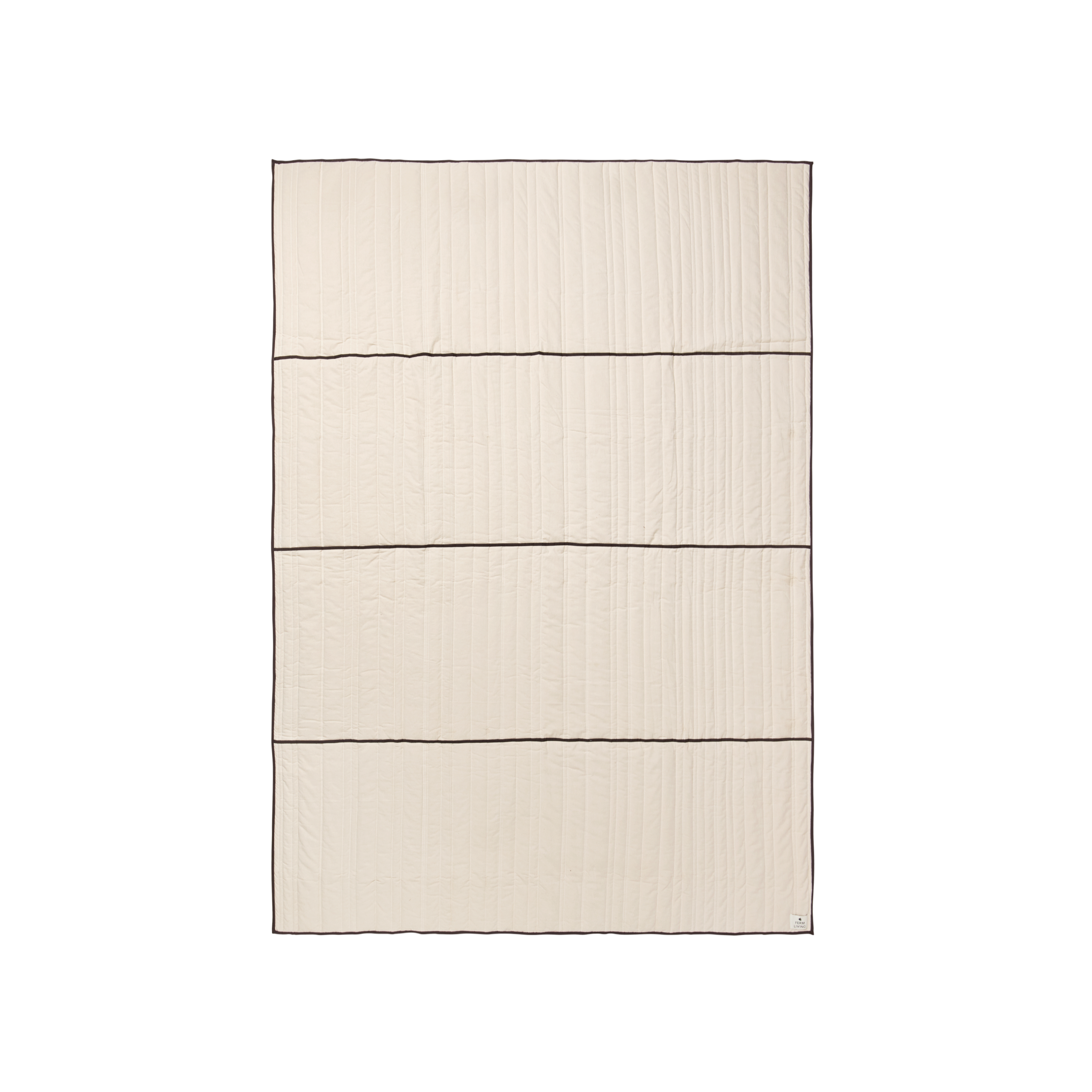 Tagesdecke VARI creme mit braun