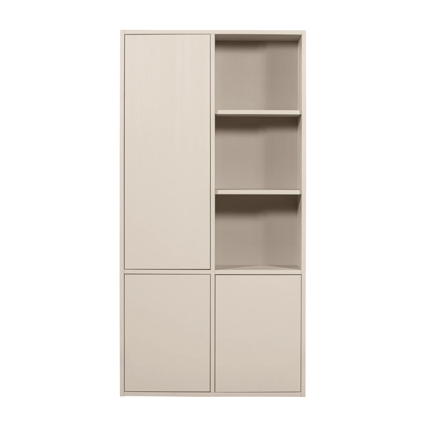 MEREL cream cabinet shelf