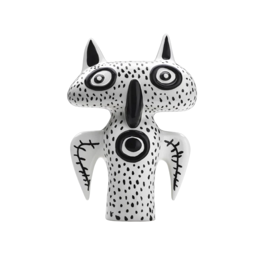 KRITTERS SPIKE Vase weiß