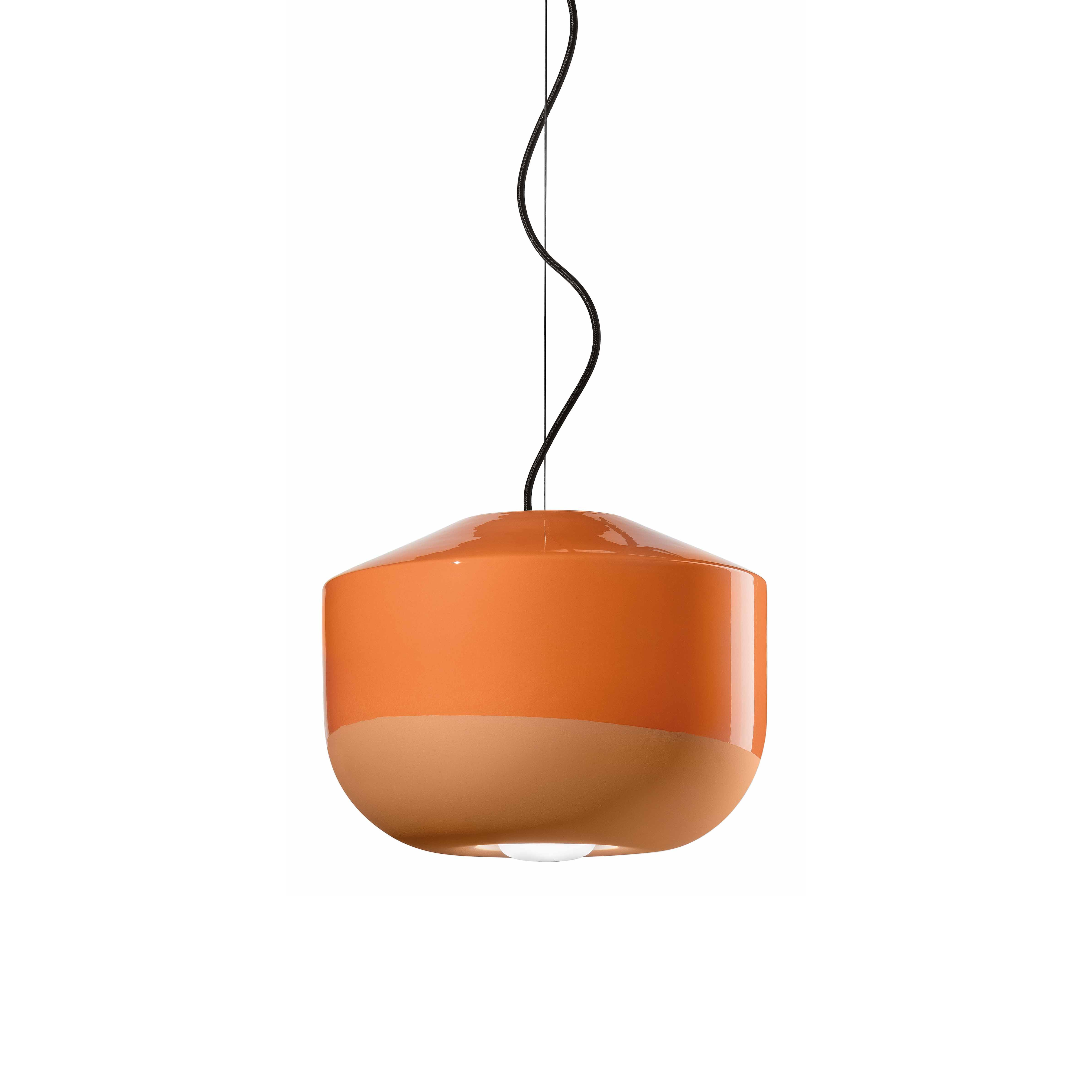 BELLOTA ceramic pendant lamp orange