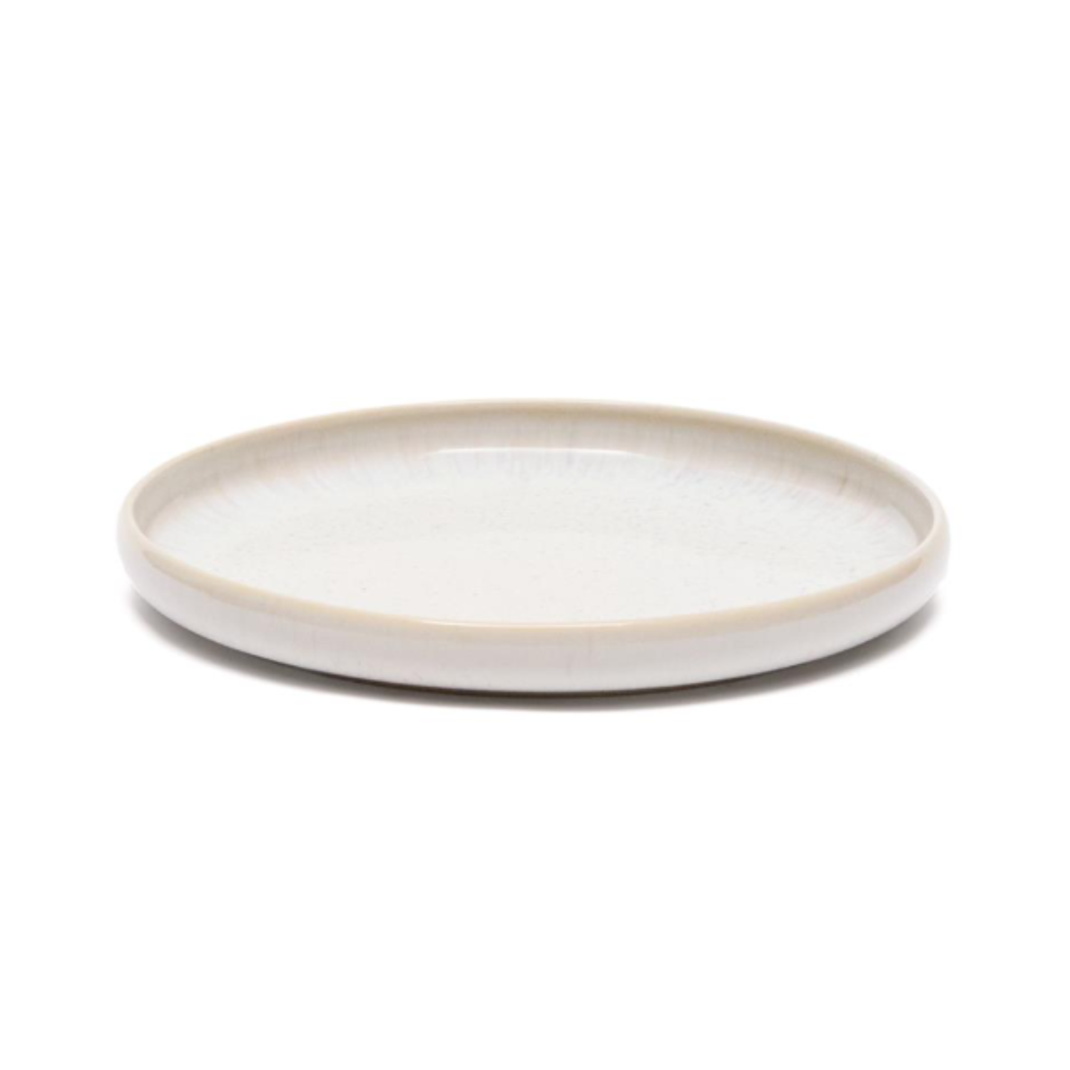 Dessert Plate UILO White Ceramic
