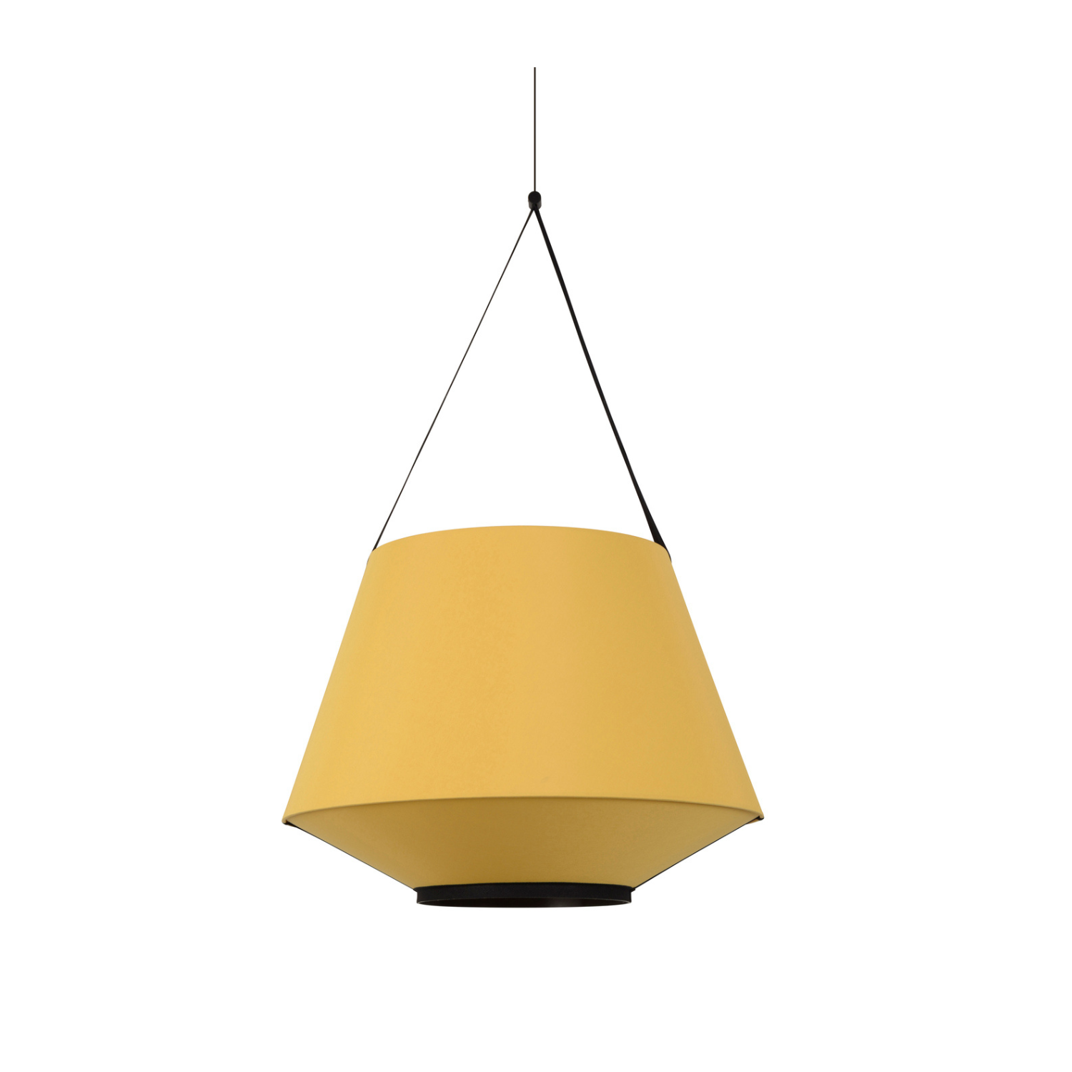 Lampa wisząca CARRIE żółty – Forestier