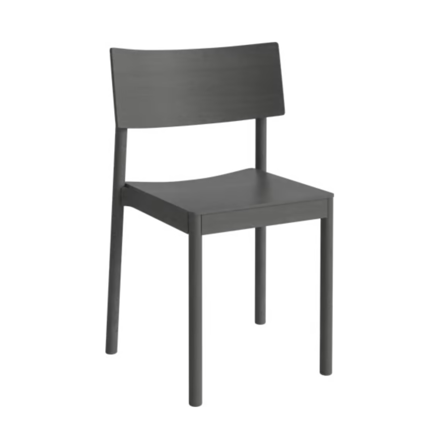 Tune chair gray oak veneer