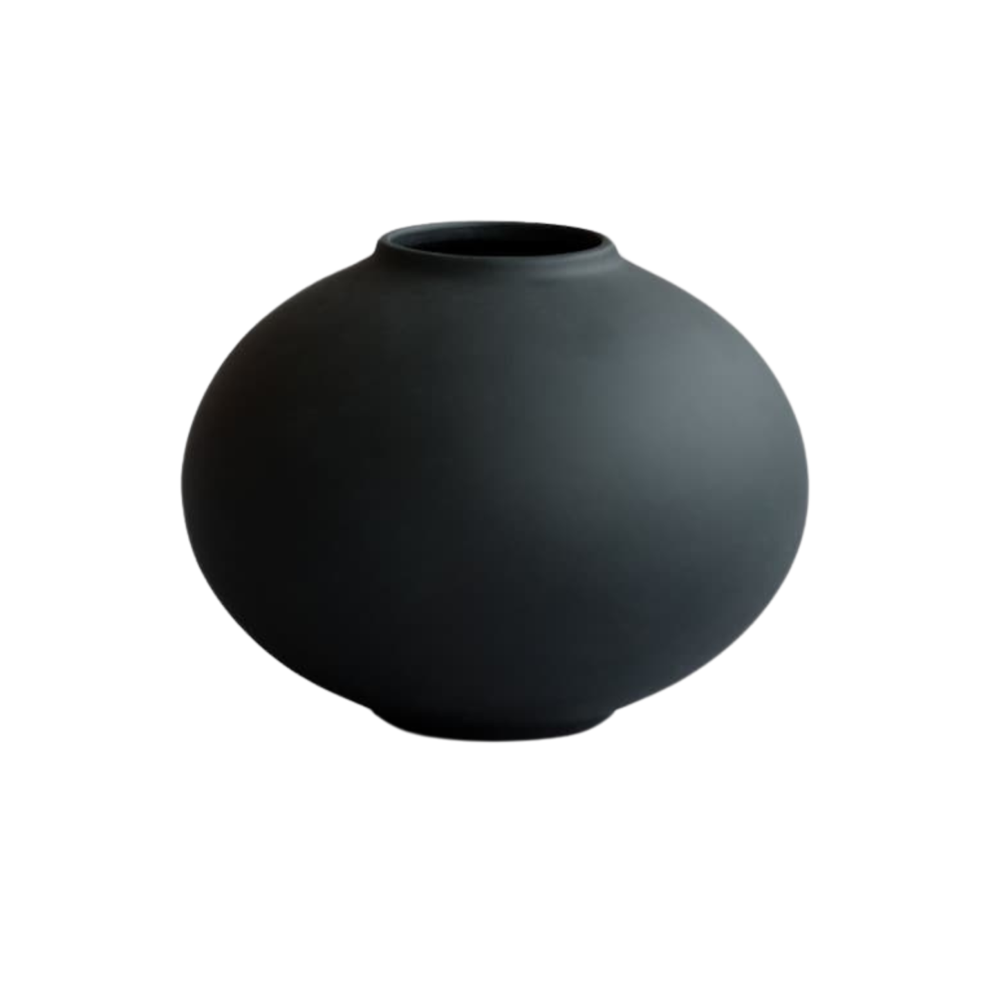 SUNAO FAT vase black