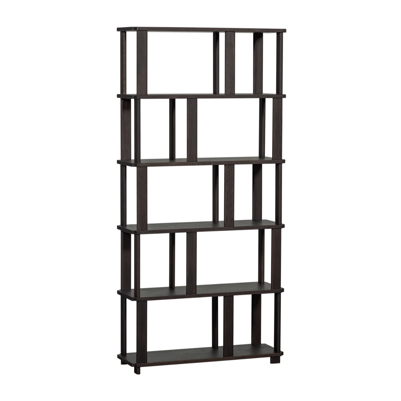 RISS dark brown shelf