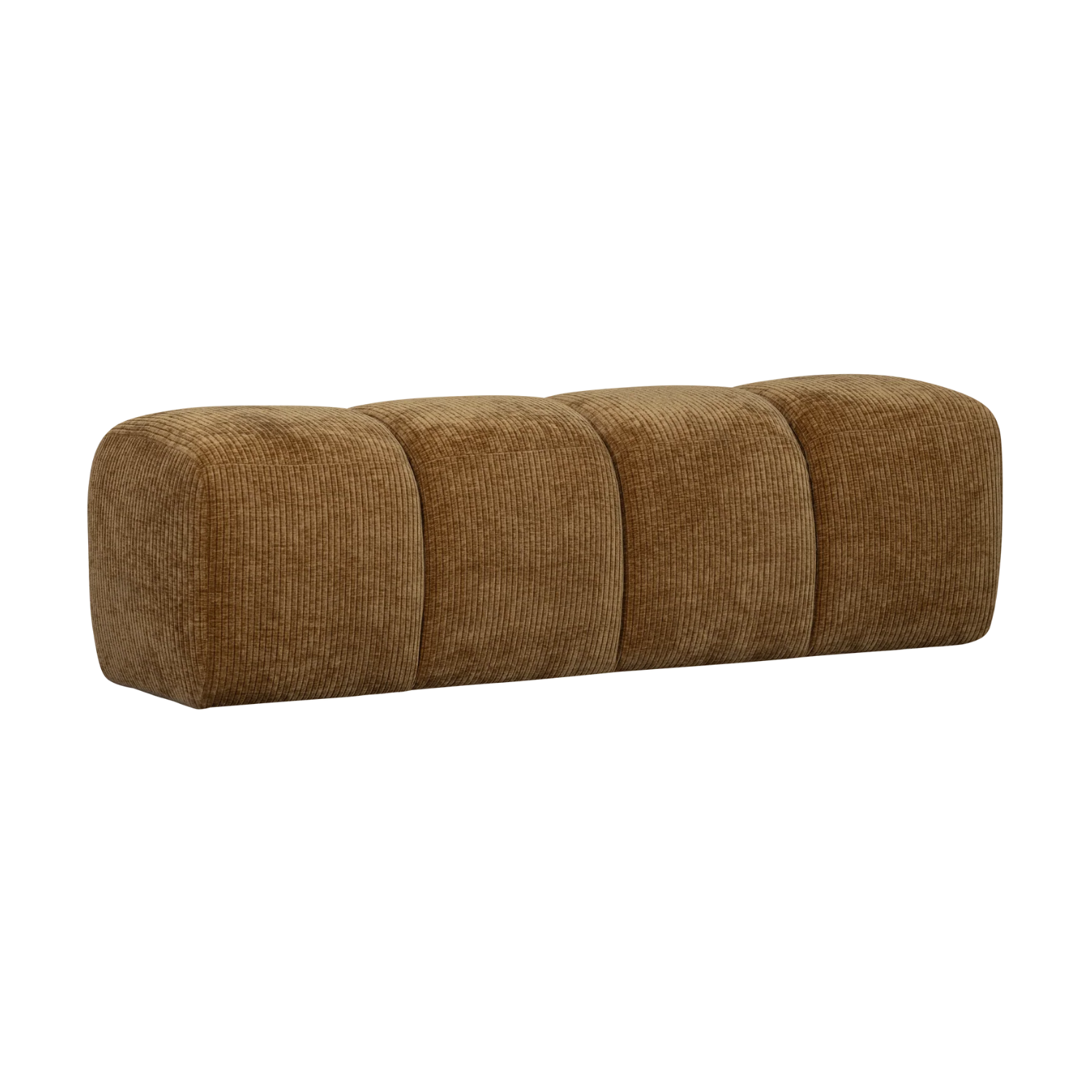 Bank MOJO dunkler Honigcord