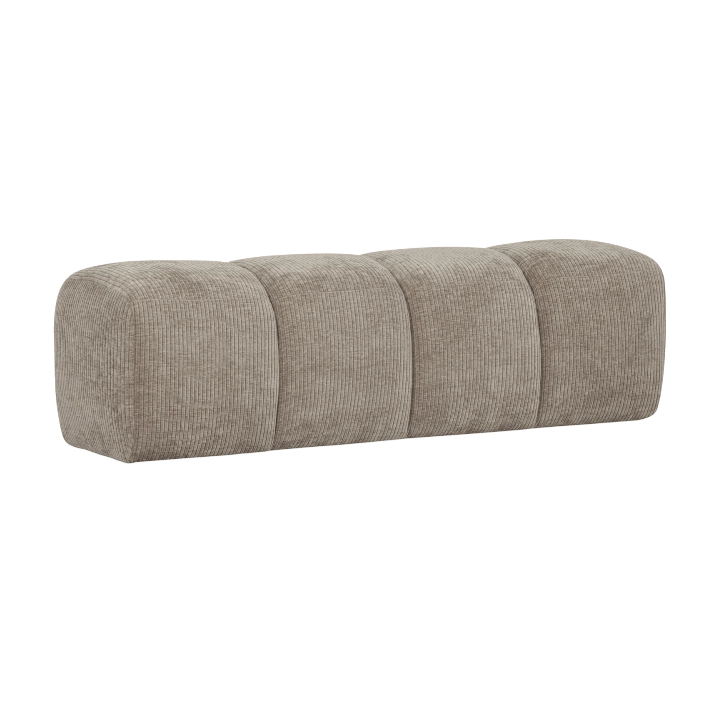 Bank MOJO dunkelbeige Cord