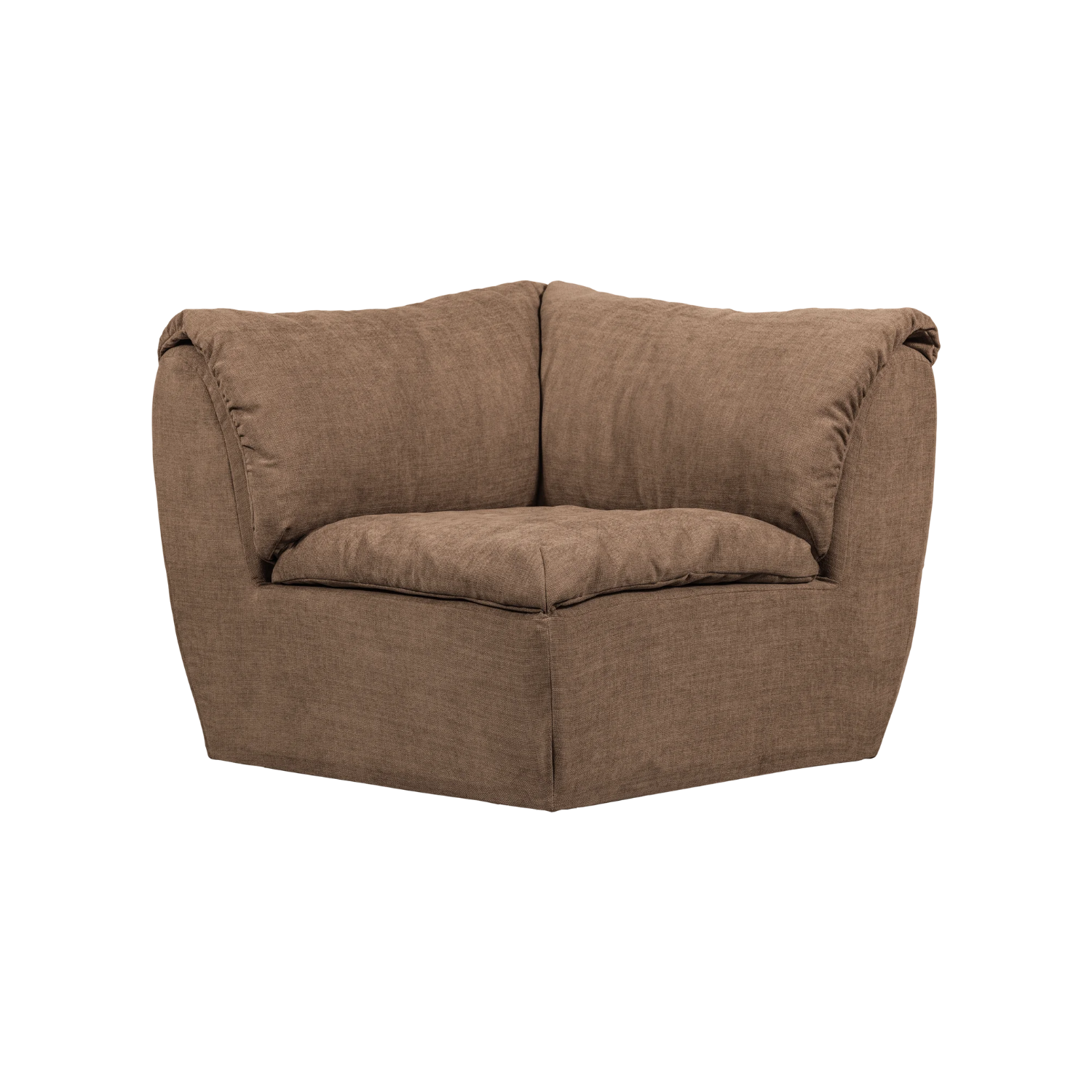 Modular Sofa BAGGY - brown corner element