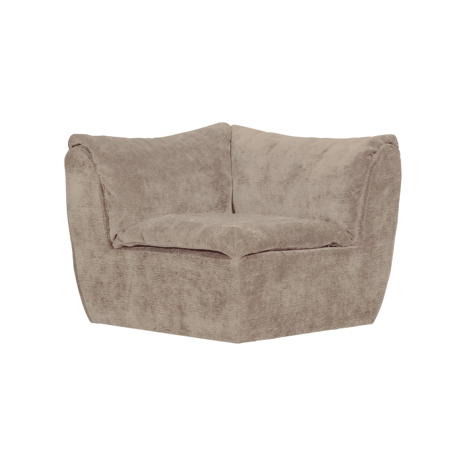 BAGGY 3D Modular Sofa - Sand Corner Element
