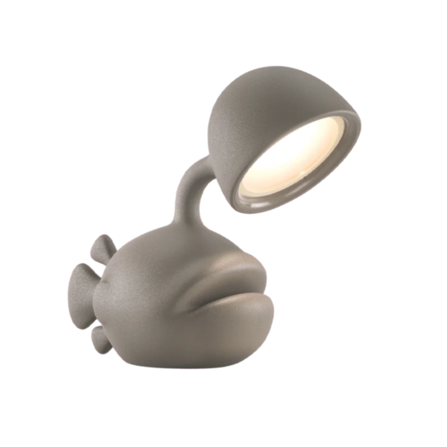 ABYSS gray table lamp