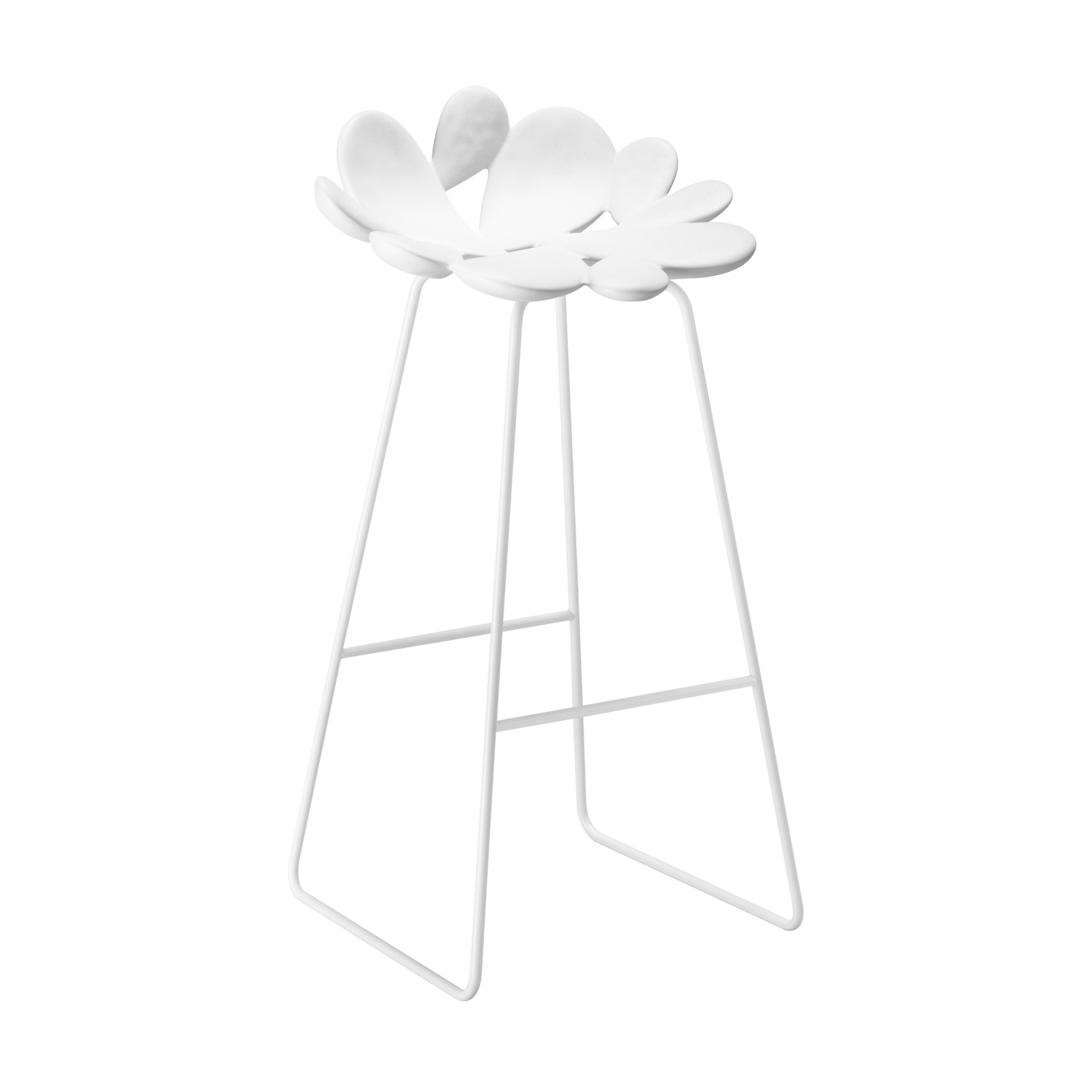 FILICUDI Gartenhocker weiß