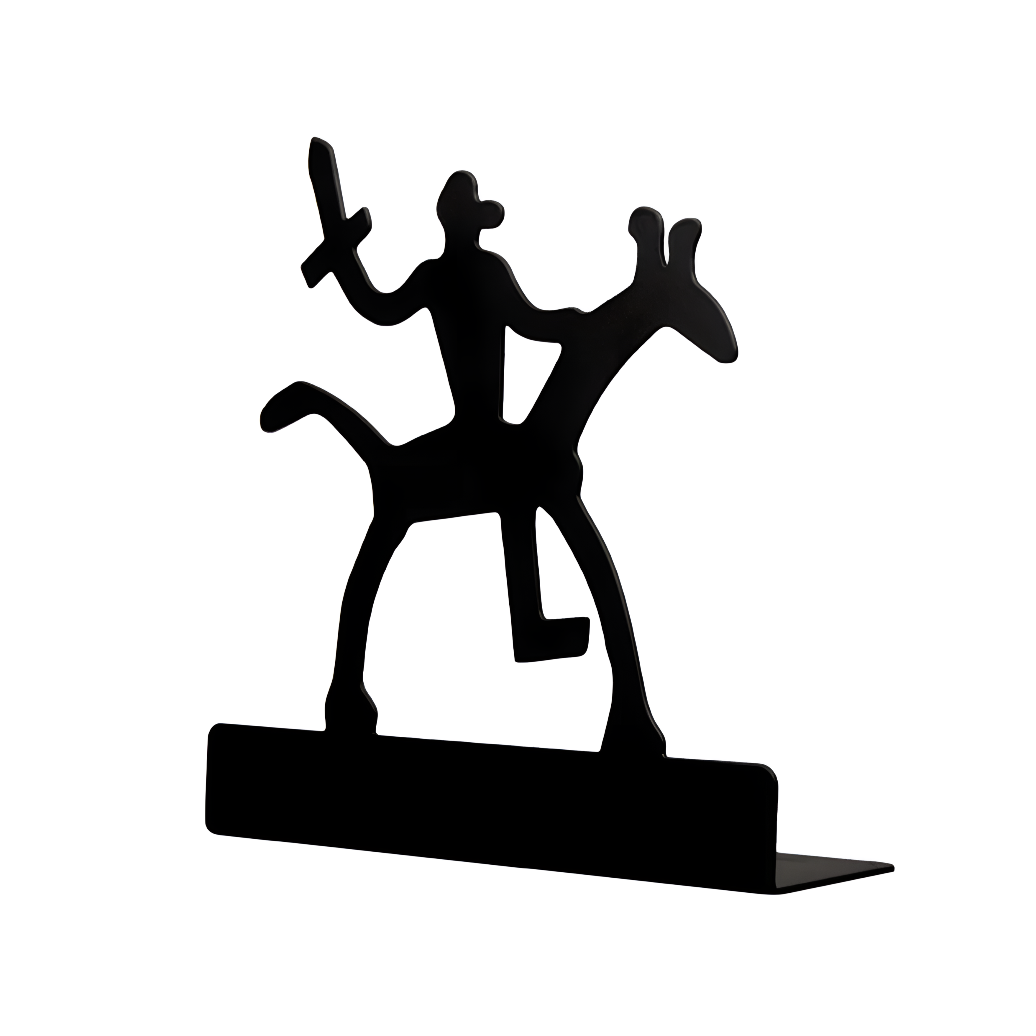 KNIGHT bookend black