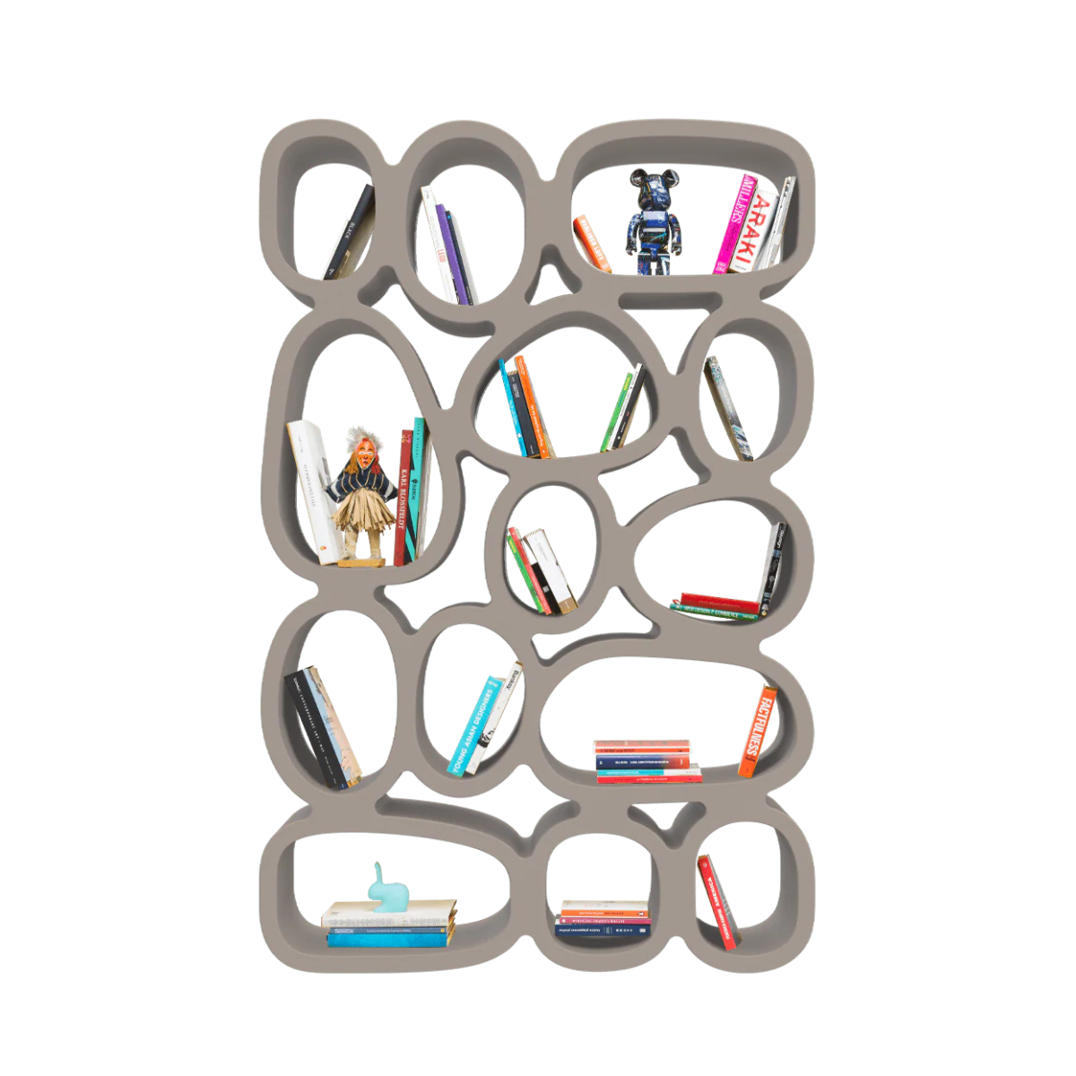 KOIBUCHI gray book shelf