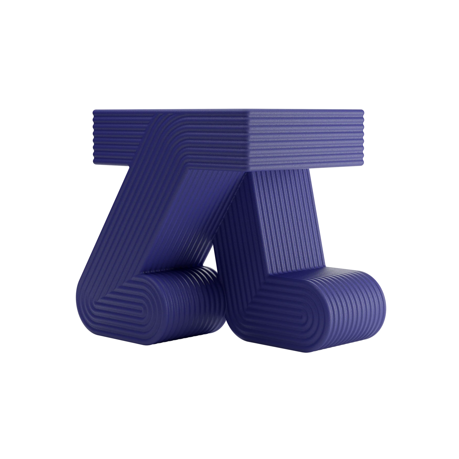 Beistelltisch für den Garten WALKING blau