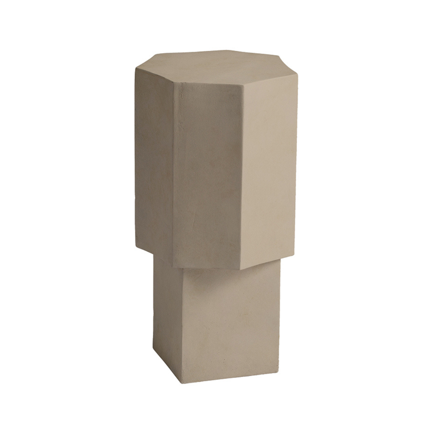 Beistelltisch QUARTZ beige Beton